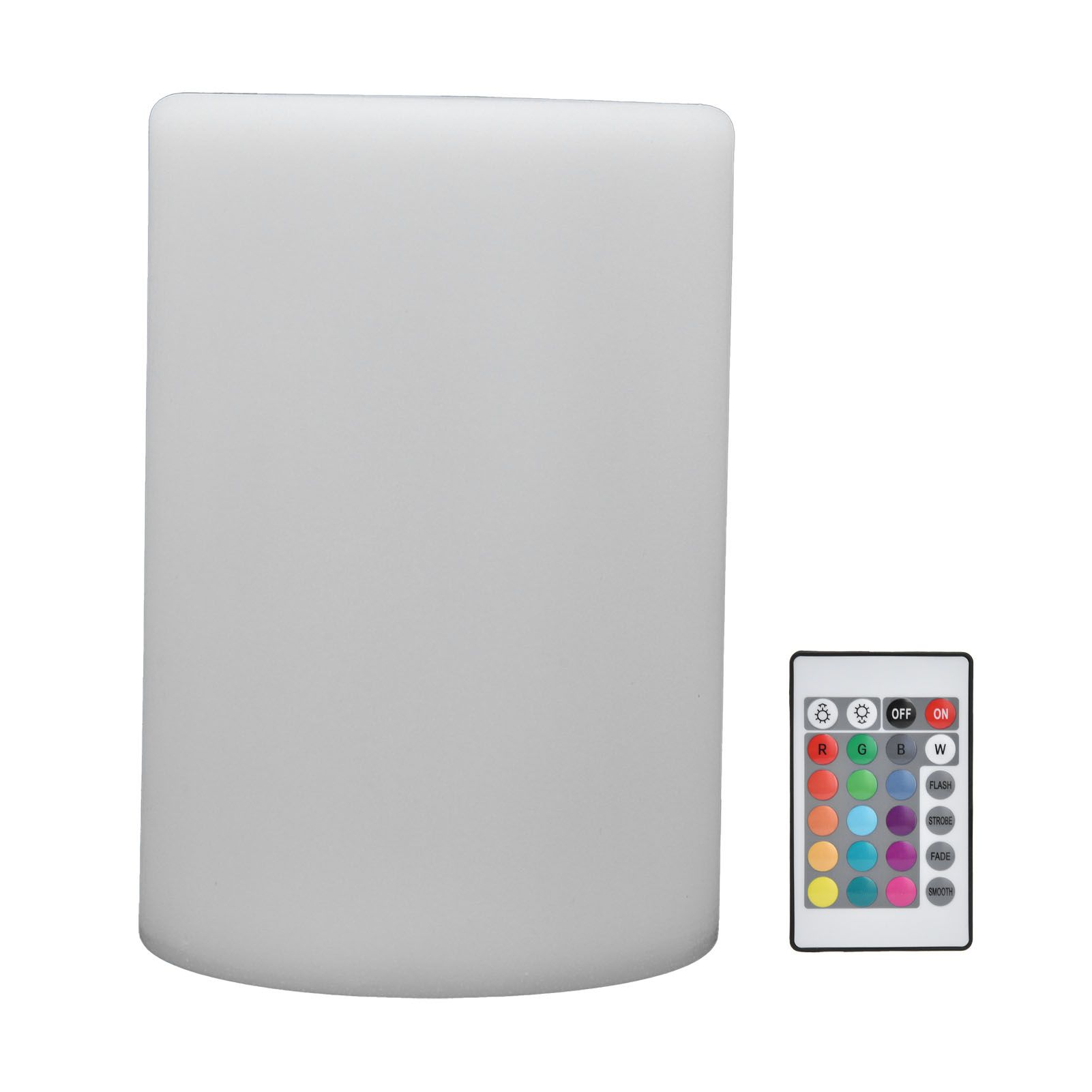 Remote Control LED Night Lamp 16 Color 4 Mode RGBW Cylindrical Desk Lamp for view 2