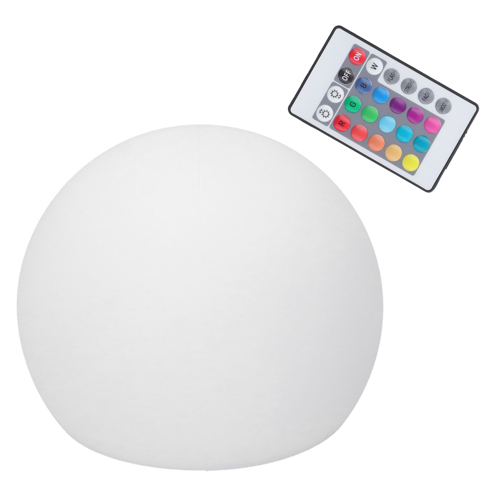 LED Ball Light Outdoor Waterproof RGBW Globe Lamp with 16 Color Dimmable 4 view 4