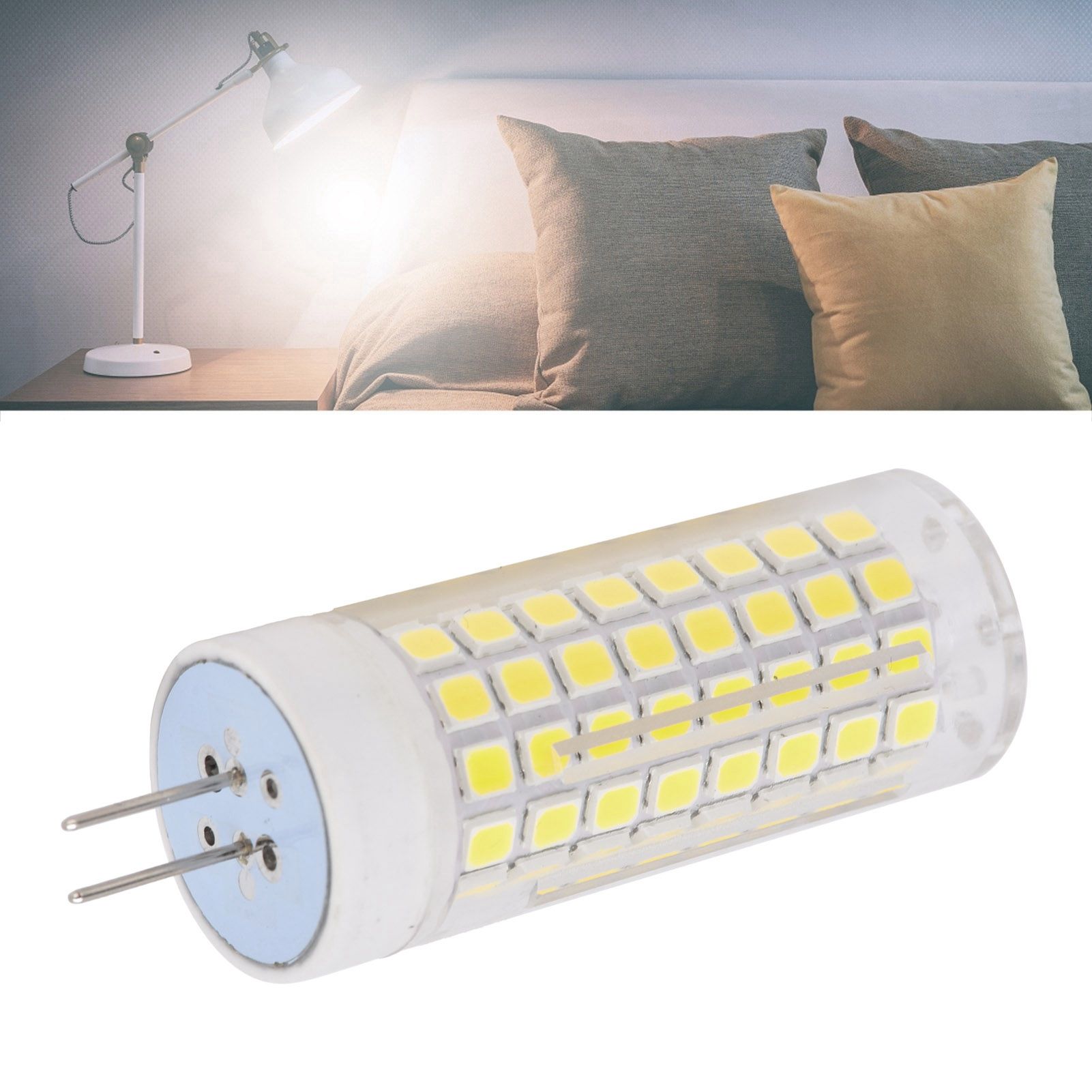 G4 Dimmable Bulb 360° Lighting 1000LM 102LED 2835 Light Bulb Replacement for view 12