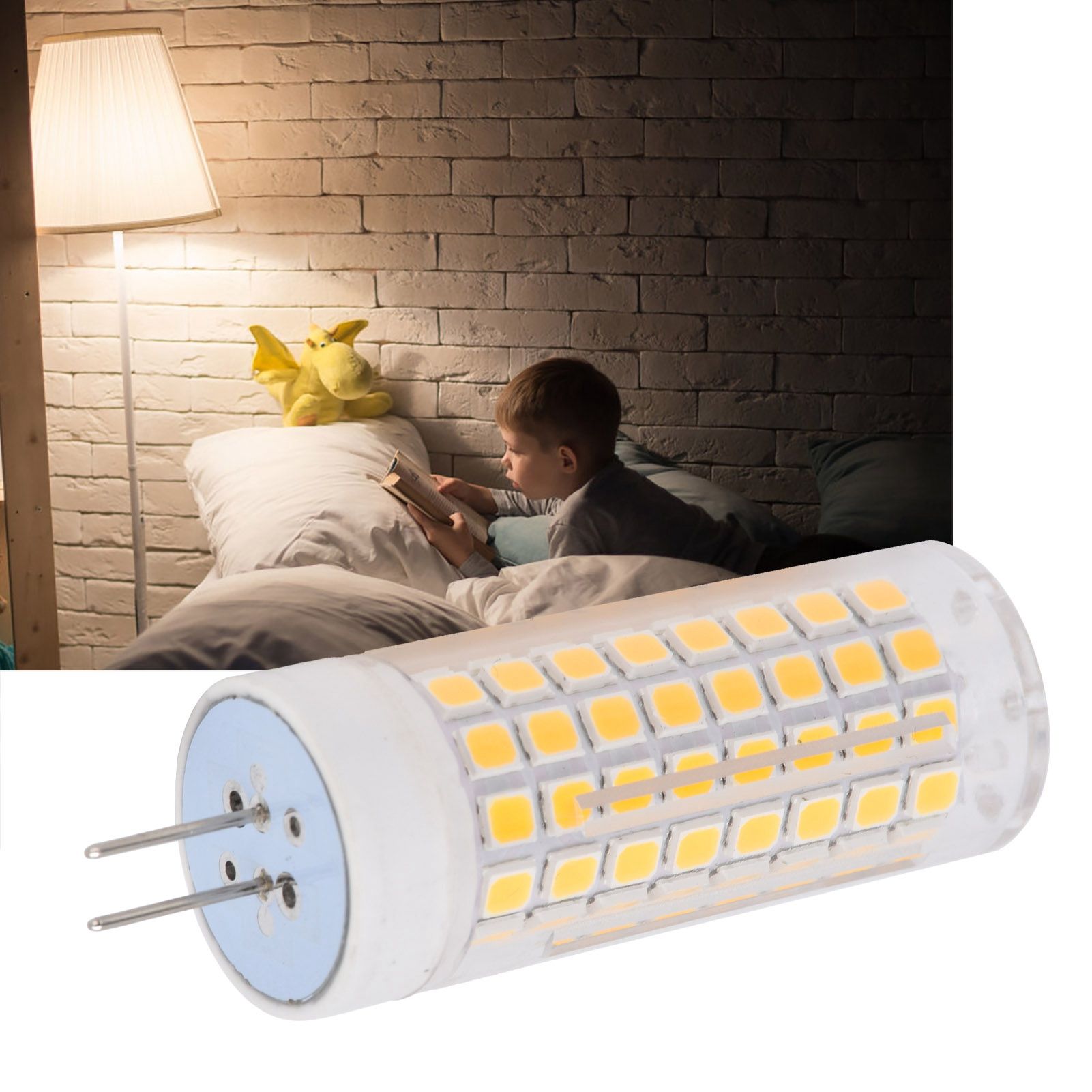 G4 Dimmable Bulb 360° Lighting 1000LM 102LED 2835 Light Bulb Replacement for view 12