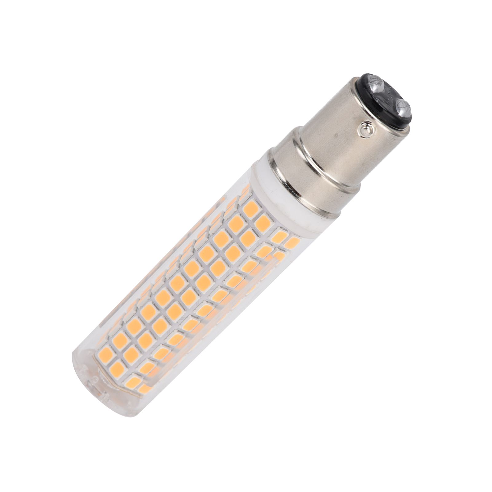 BA15D Bulb LED Corn Lamp 1500LM 136LED Dimmable Light Bulb for Chandelier