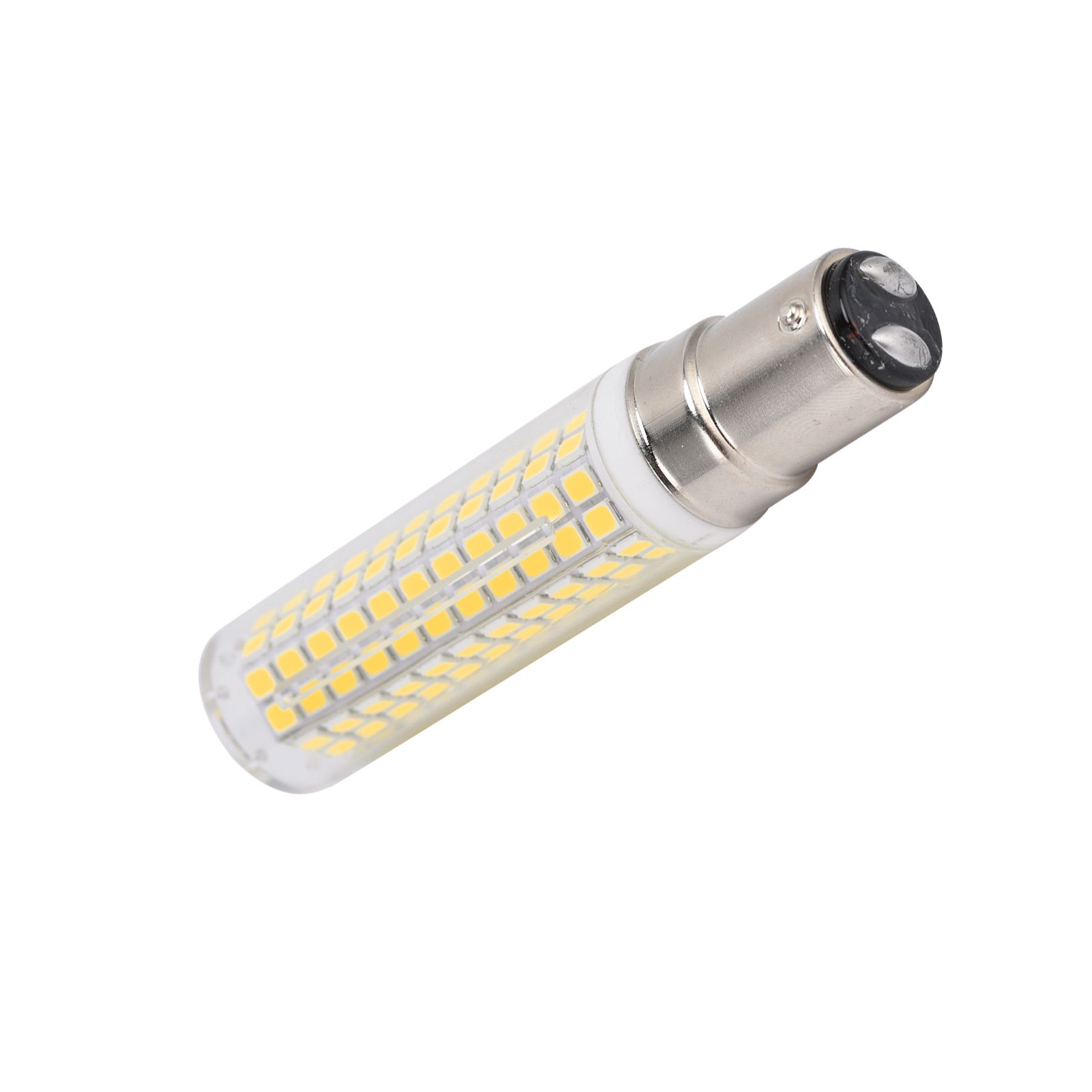 BA15D Bulb LED Corn Lamp 1500LM 136LED Dimmable Light Bulb for Chandelier