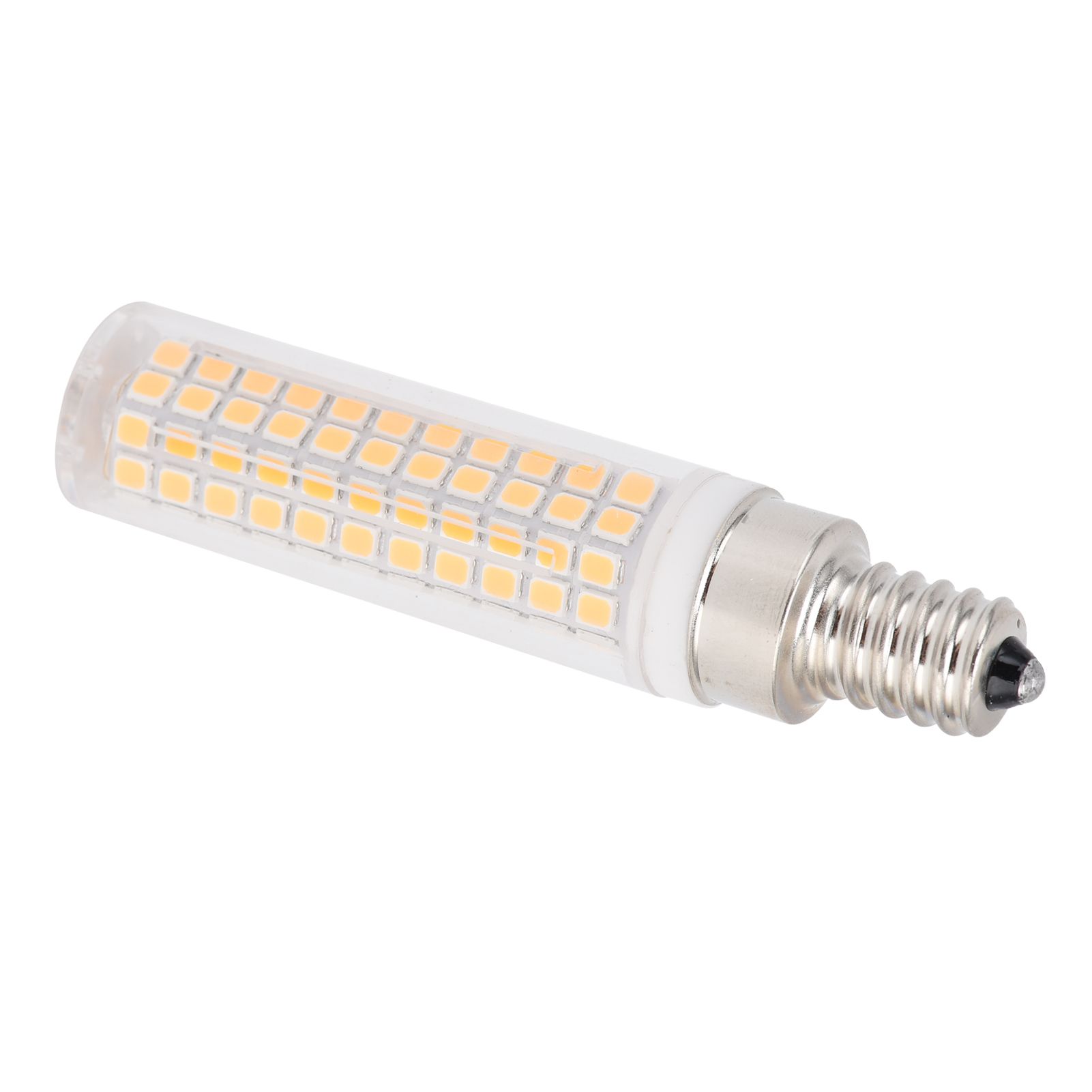 E12 Bulb LED Corn Lamp 1200LM 136LED Dimmable Bulb for Chandelier Ceiling