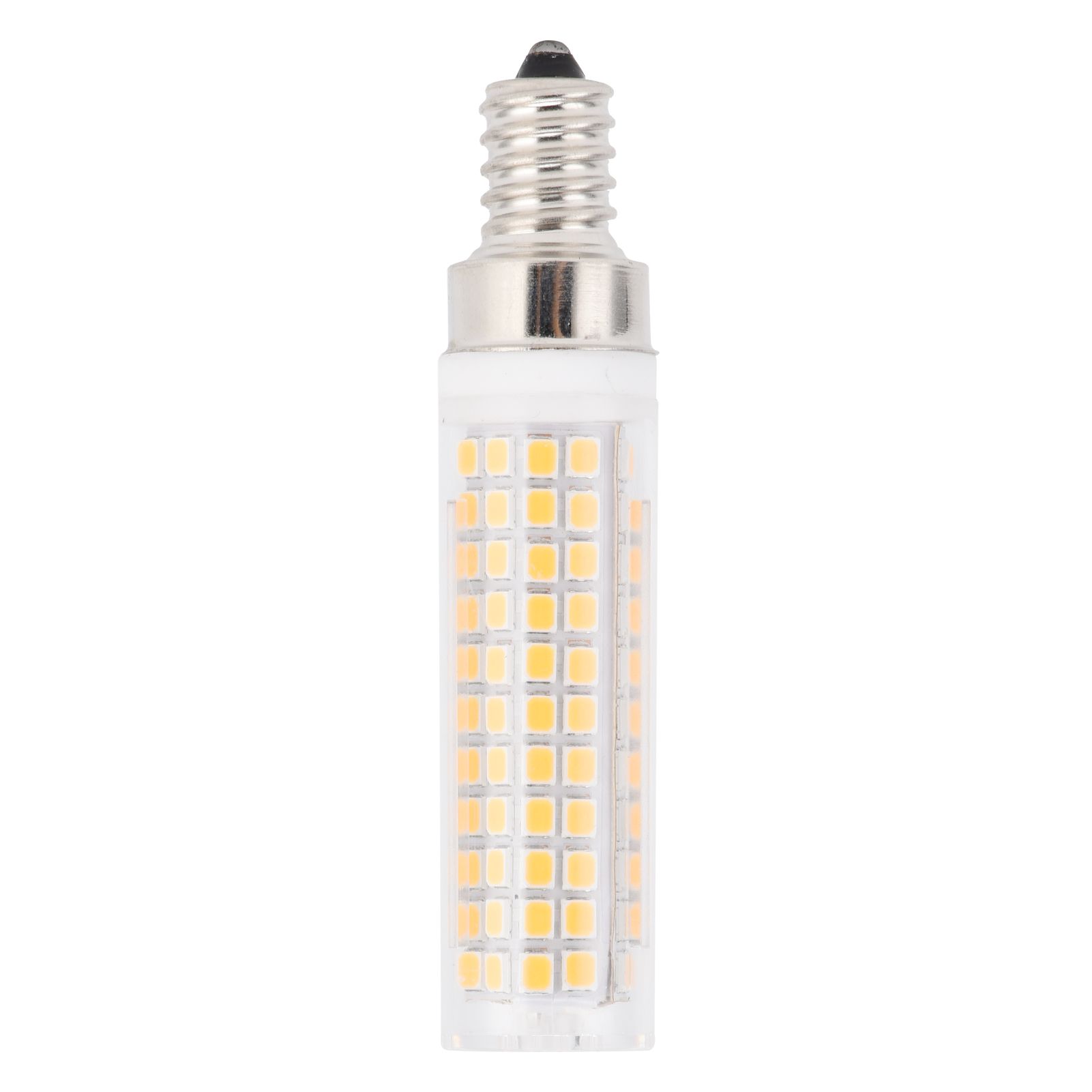E12 Bulb LED Corn Lamp 1200LM 136LED Dimmable Bulb for Chandelier Ceiling view 2