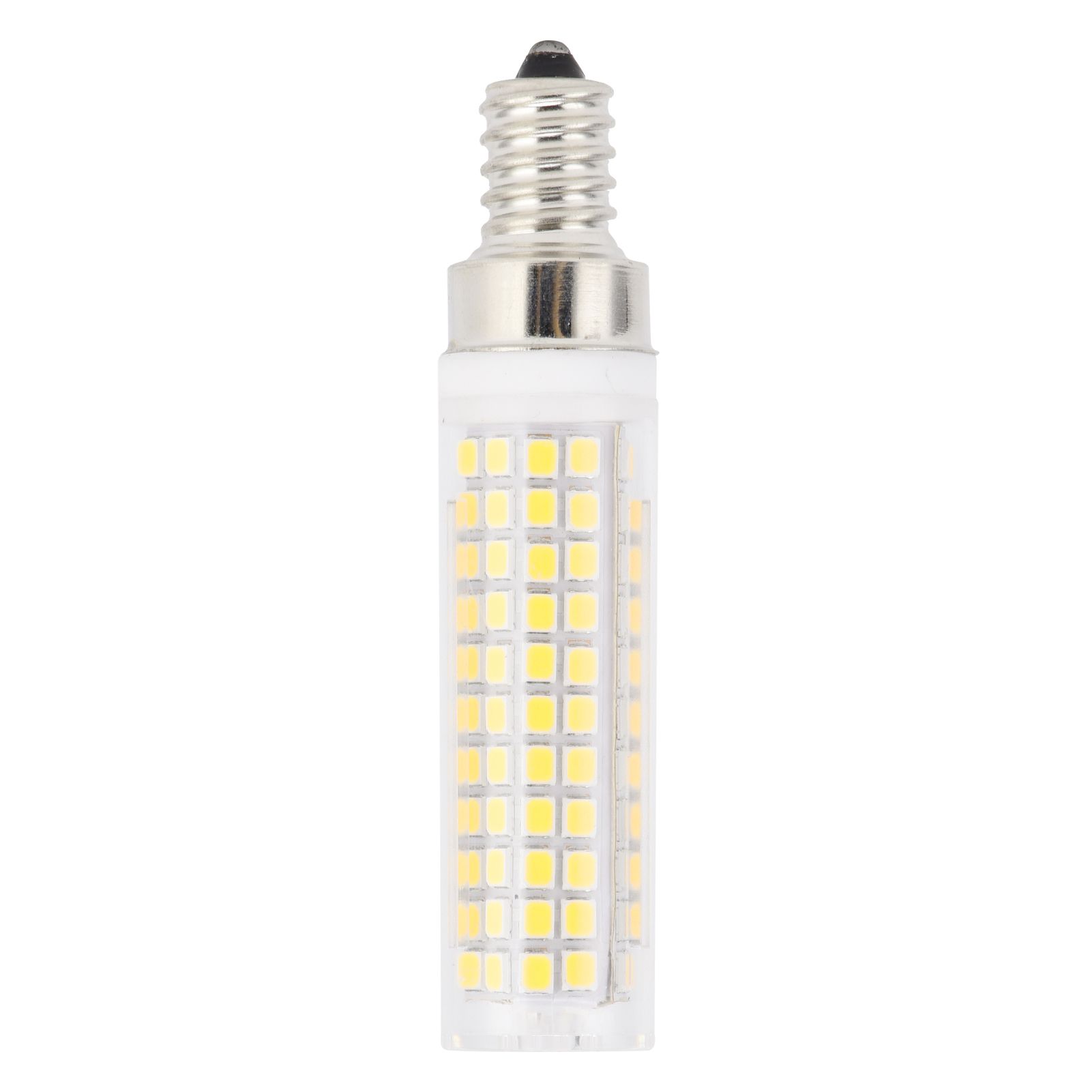 E12 Bulb LED Corn Lamp 1200LM 136LED Dimmable Bulb for Chandelier Ceiling view 5