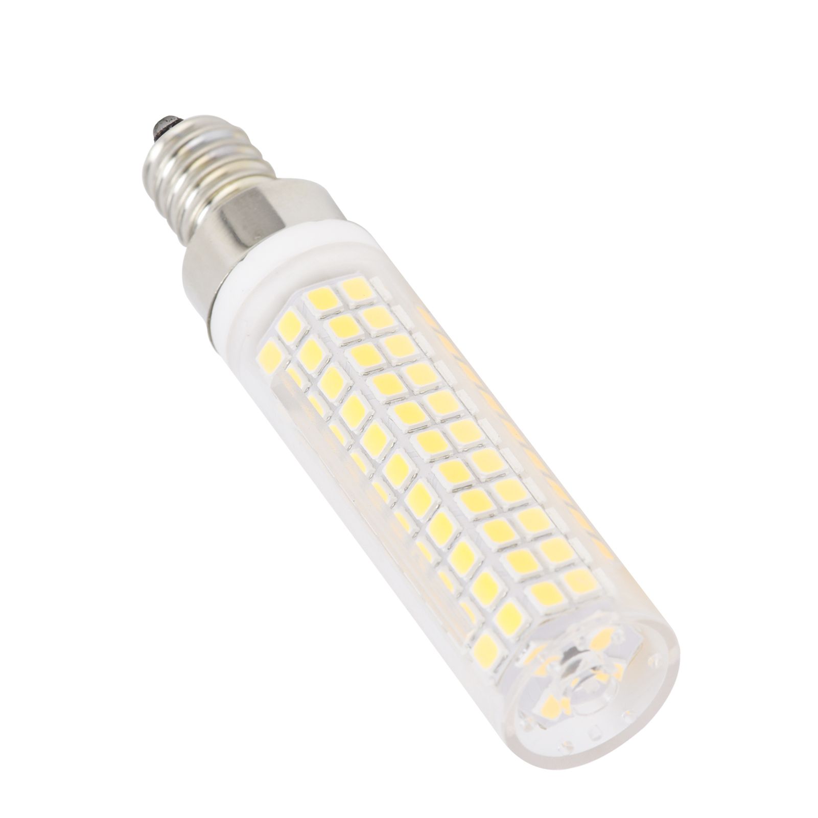 E12 Bulb LED Corn Lamp 1200LM 136LED Dimmable Bulb for Chandelier Ceiling view 8
