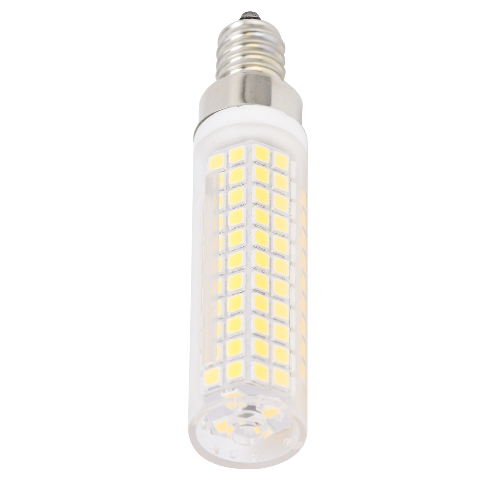 E12 Bulb LED Corn Lamp 1200LM 136LED Dimmable Bulb for Chandelier Ceiling view 9