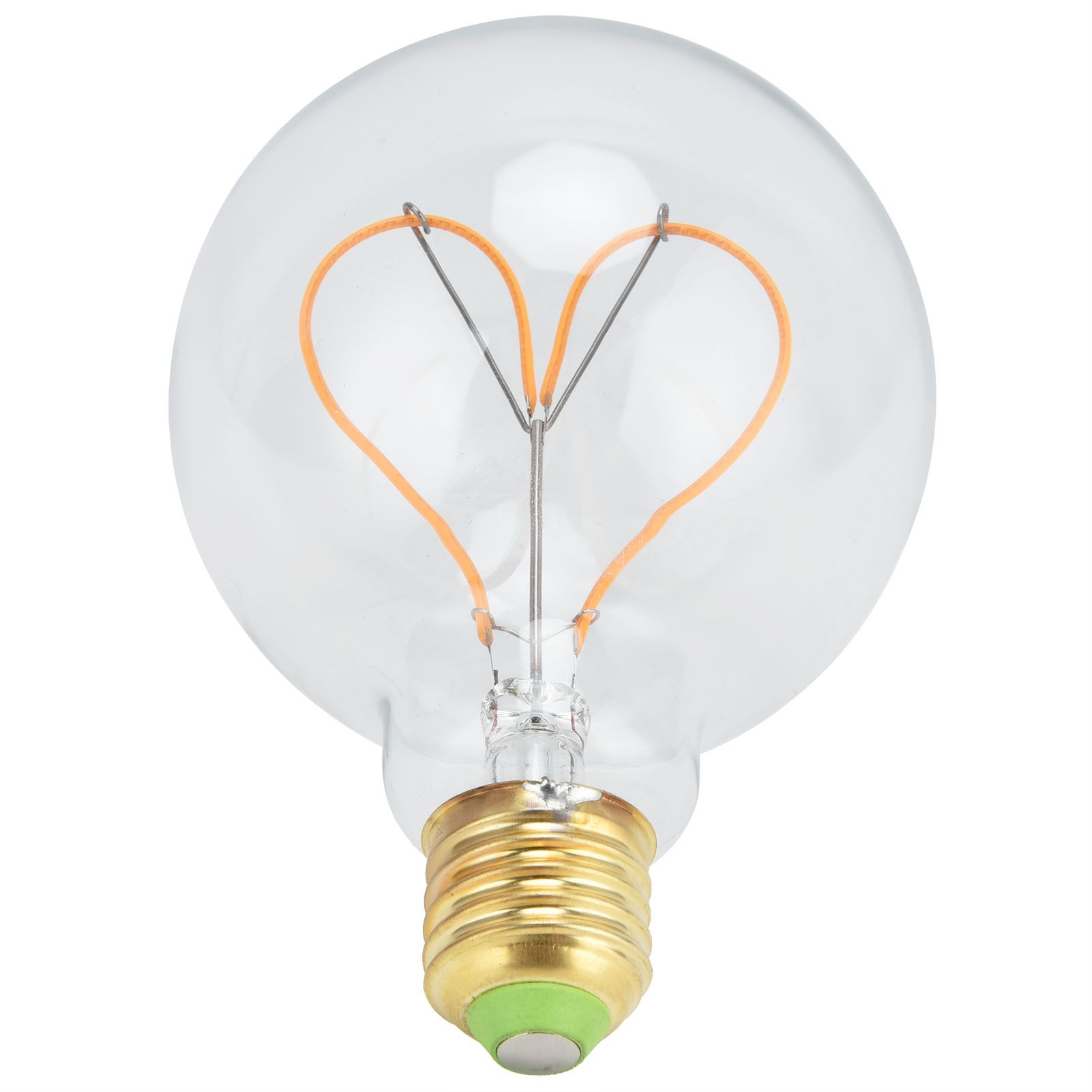 G95 Heart Shaped LED Retro Bulb E27 4W 110V Dimmable Light Bulb for Bedroom view 5