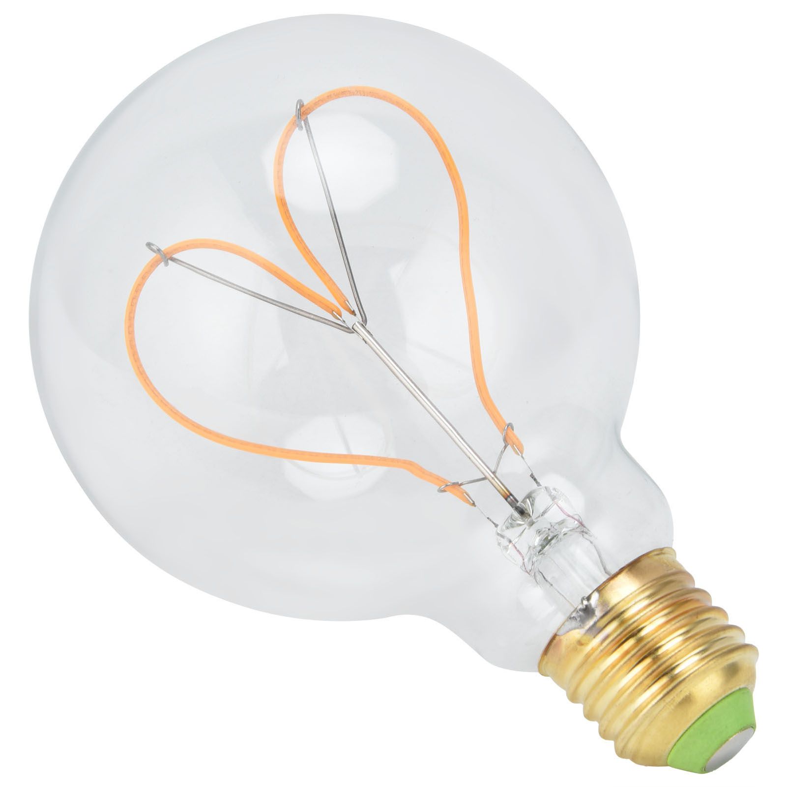 G95 Heart Shaped LED Retro Bulb E27 4W 110V Dimmable Light Bulb for Bedroom view 7