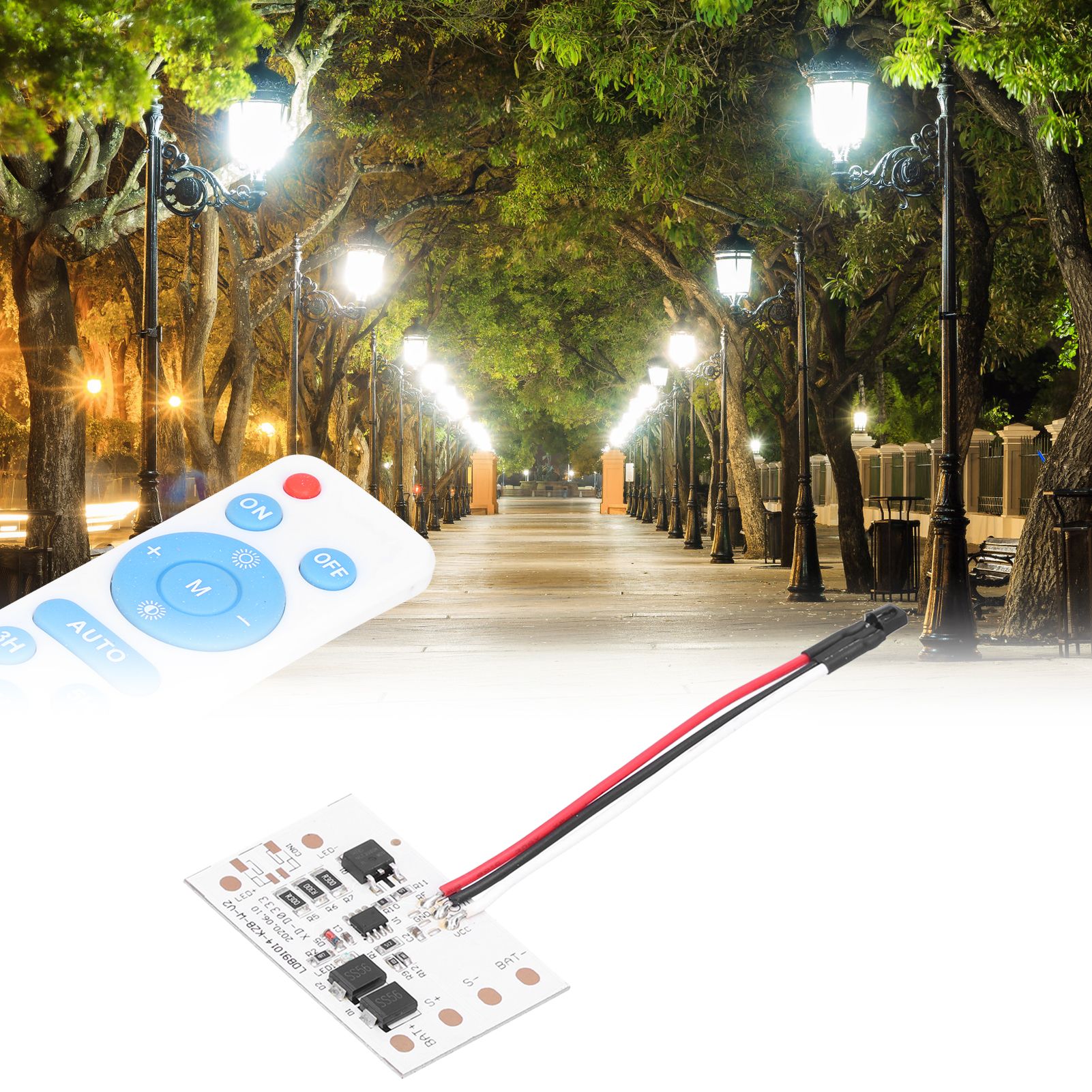 Solar Integrated Street Lamp Controller Module Driver Board 3.2V/3.7V Remote view 11