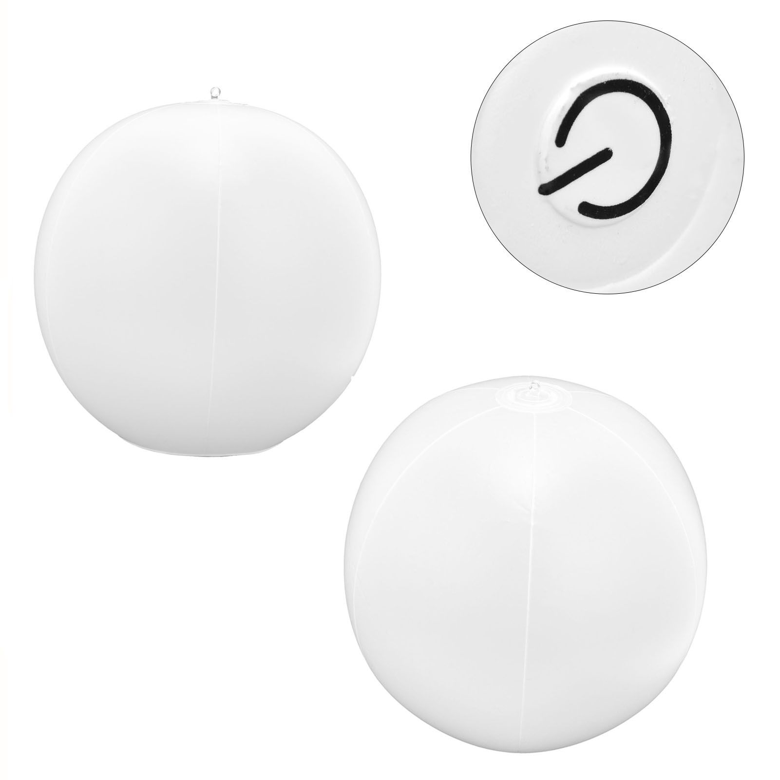2Pcs LED Solar Floating Ball Light with Remote 16Color RGBW Decorative Lamp view 9