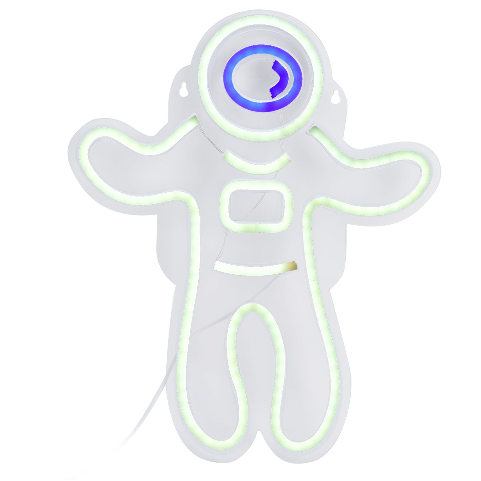 LED Astronaut Neon Light USB Powered Transparent Backboard Lamp for Birthday Home view 2