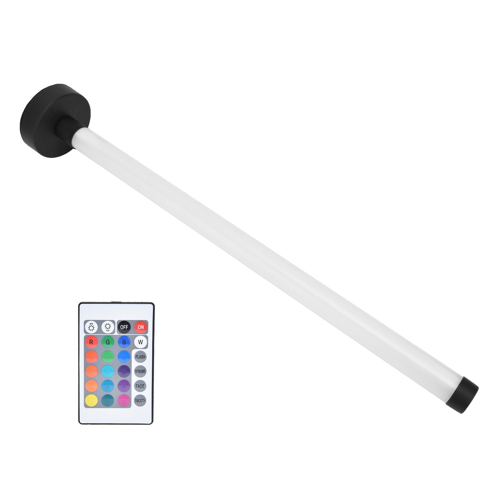 Floor Lamp RGB WIFI 16 Million Colors Modern 24‑Key Remote Control Vertical view 5