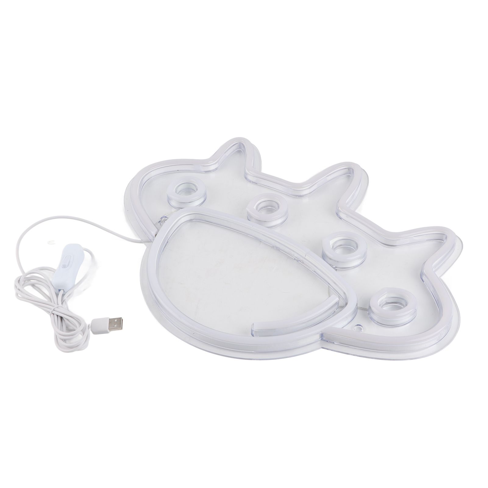 Neon Light PVC High Brightness Uniform Luminescence USB Powered LED Spaceship view 2