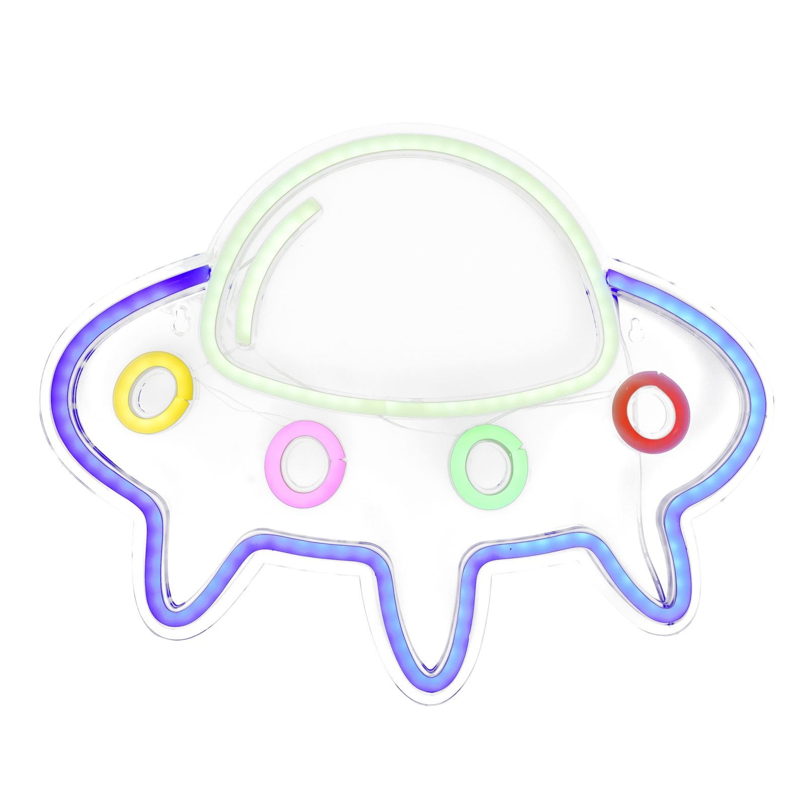 Neon Light PVC High Brightness Uniform Luminescence USB Powered LED Spaceship view 11
