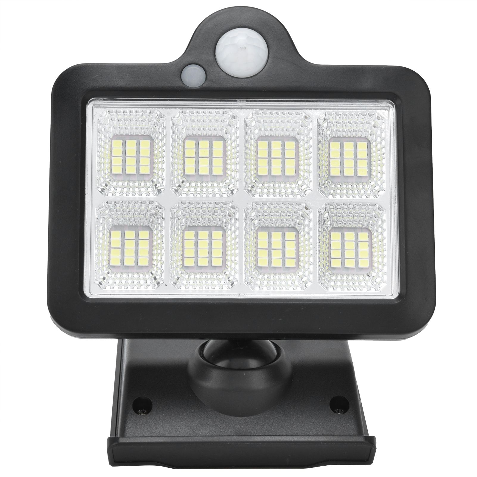 Solar Human Body Induction Light Waterproof 96LED Solar Wall Lamp with Remote