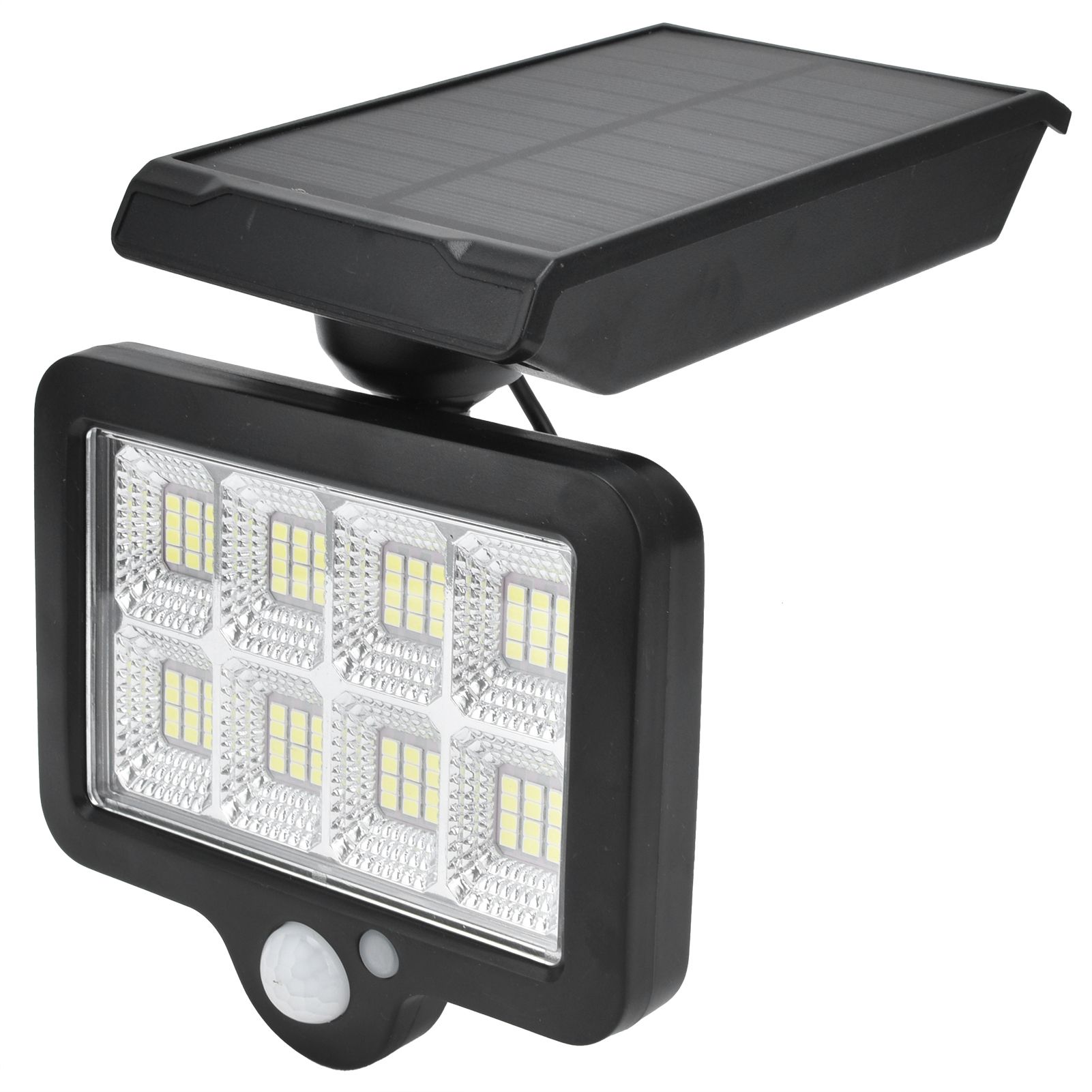 Solar Human Body Induction Light Waterproof 96LED Solar Wall Lamp with Remote view 7