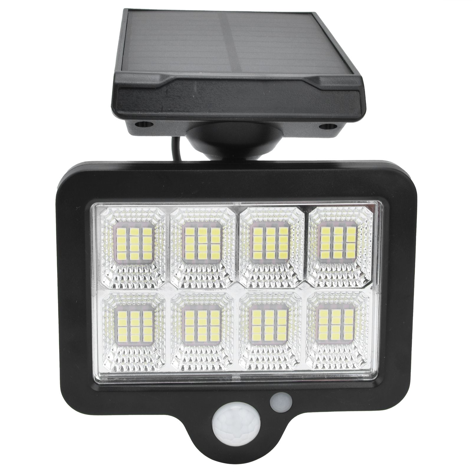 Solar Human Body Induction Light Waterproof 96LED Solar Wall Lamp with Remote view 8