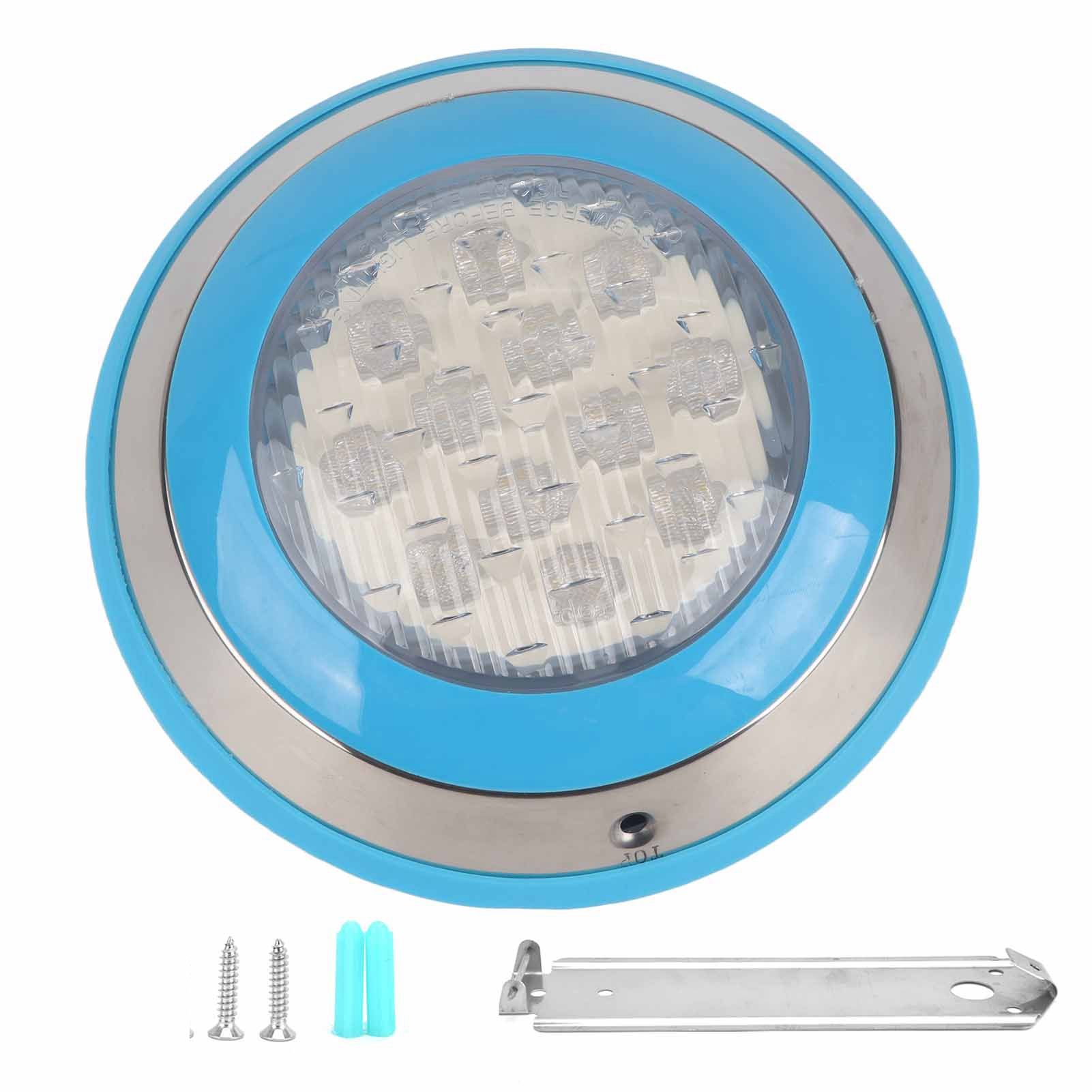 LED Swimming Pool Light Stainless Steel Rainproof Underwater Wall Lamp for view 2