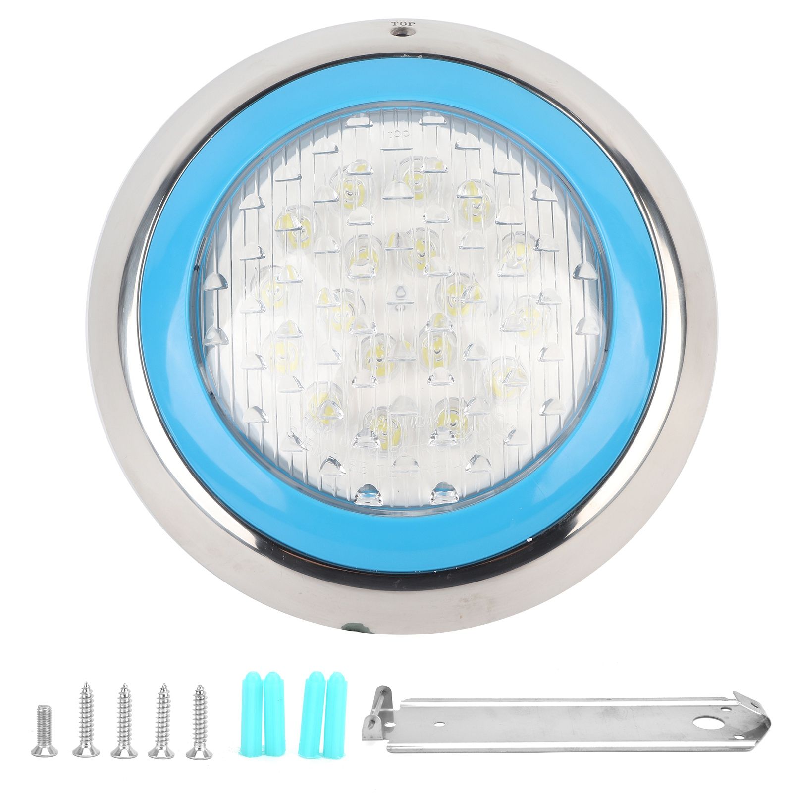 LED Swimming Pool Light Stainless Steel Rainproof Underwater Wall Lamp for view 2