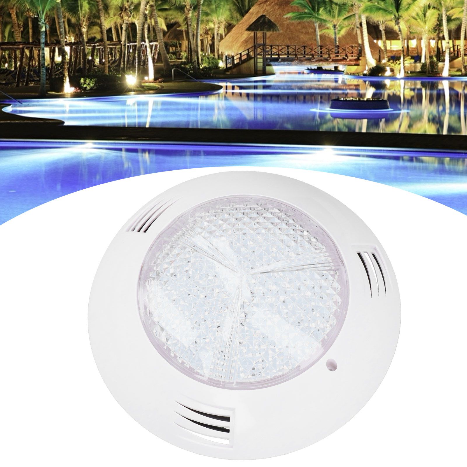 Underwater Lamp IP68 Waterproof Wall Mounted LED Swimming Pool Light AC12V view 12