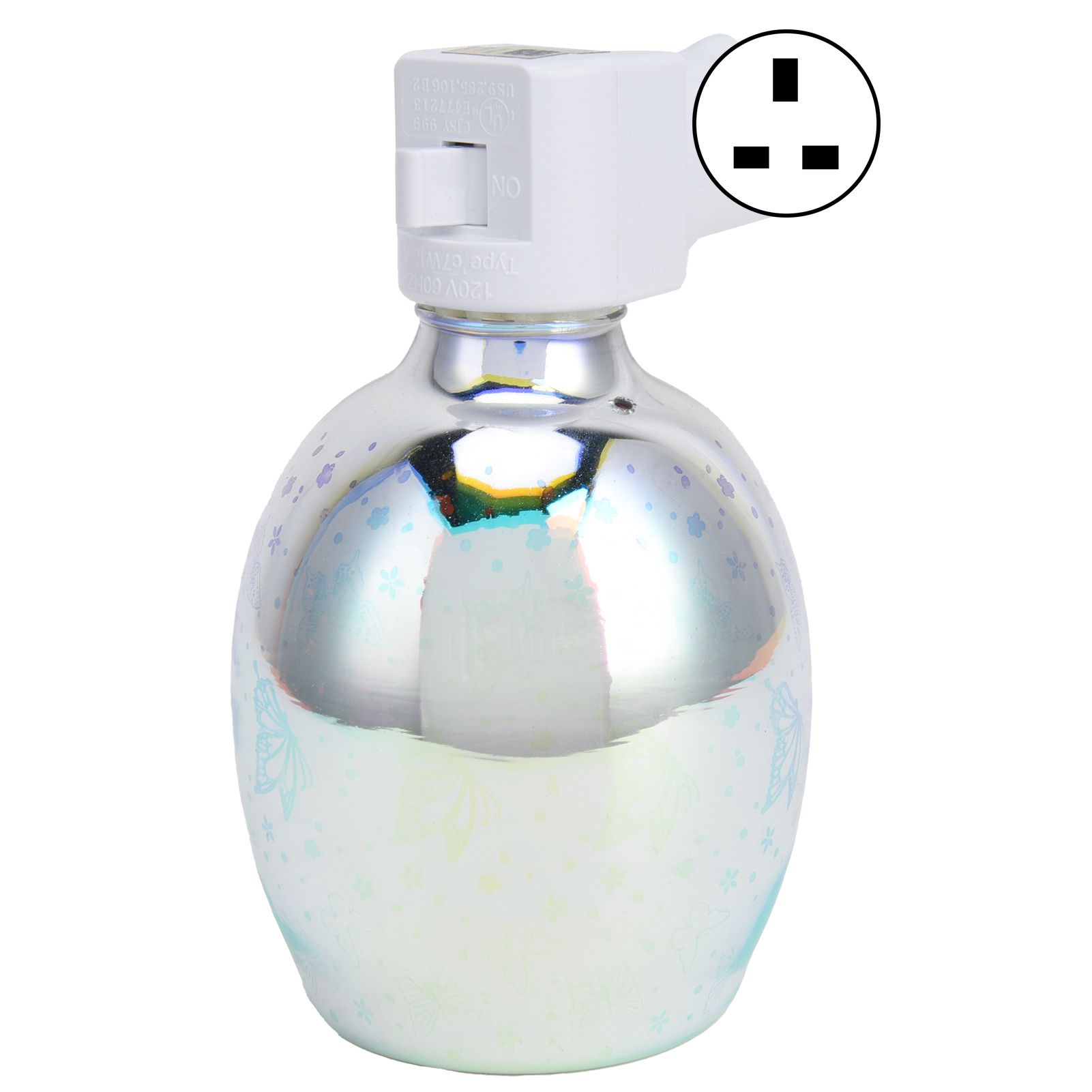 3D Plug In Wax Warmer Electric Smokeless Candle Melter Night Light for Bedroom view 6