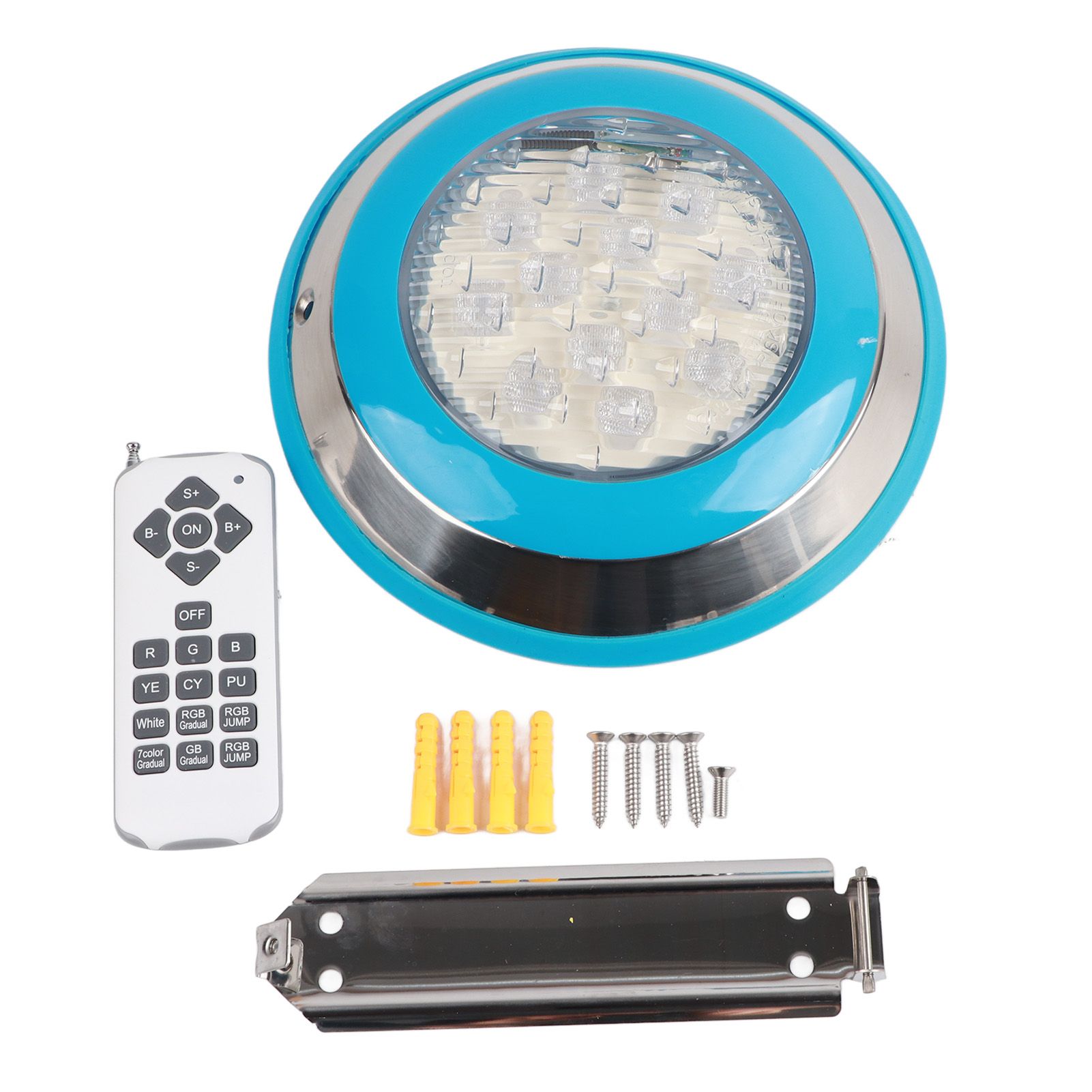 LED Simming Pool Light Underwater Light AC12V RGB HighPower 18Key Remote view 2