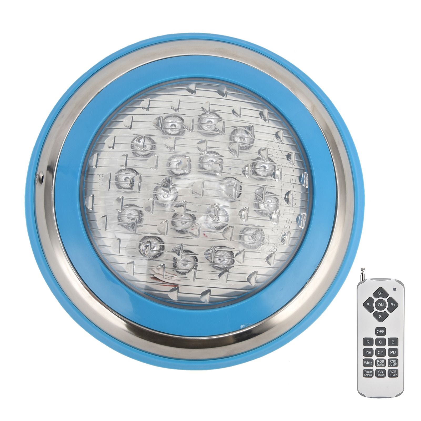 LED Simming Pool Light Underwater Light AC12V RGB HighPower 18Key Remote view 6