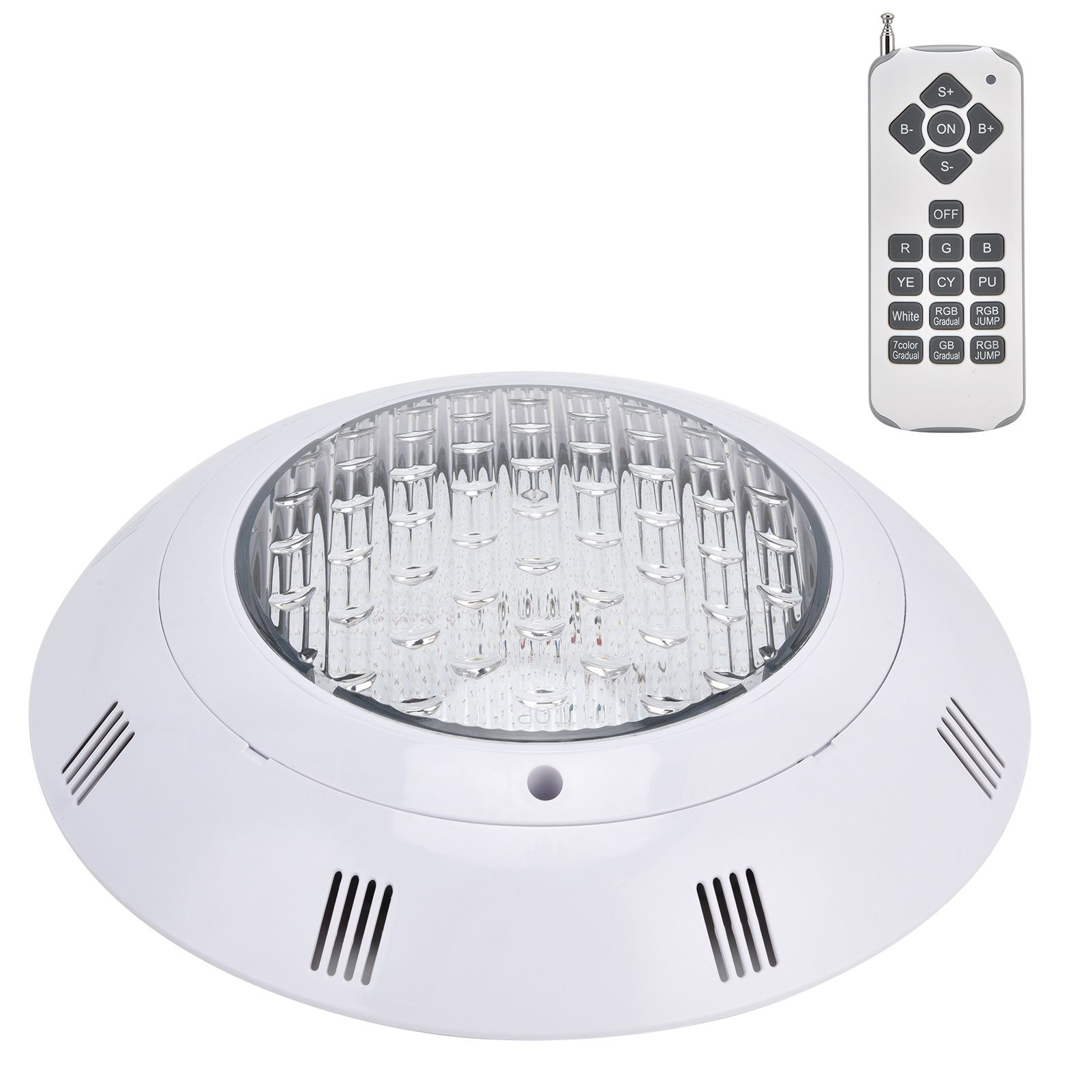 Waterproof LED Swimming Pool Light WallMounted RGB 18 Key Remote Control