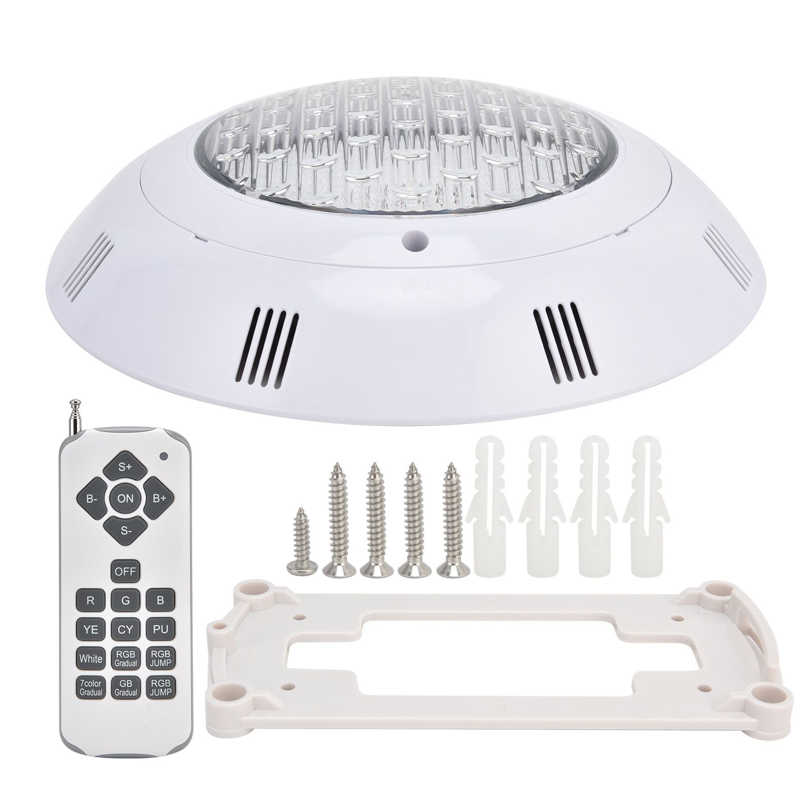 Waterproof LED Swimming Pool Light WallMounted RGB 18 Key Remote Control view 2