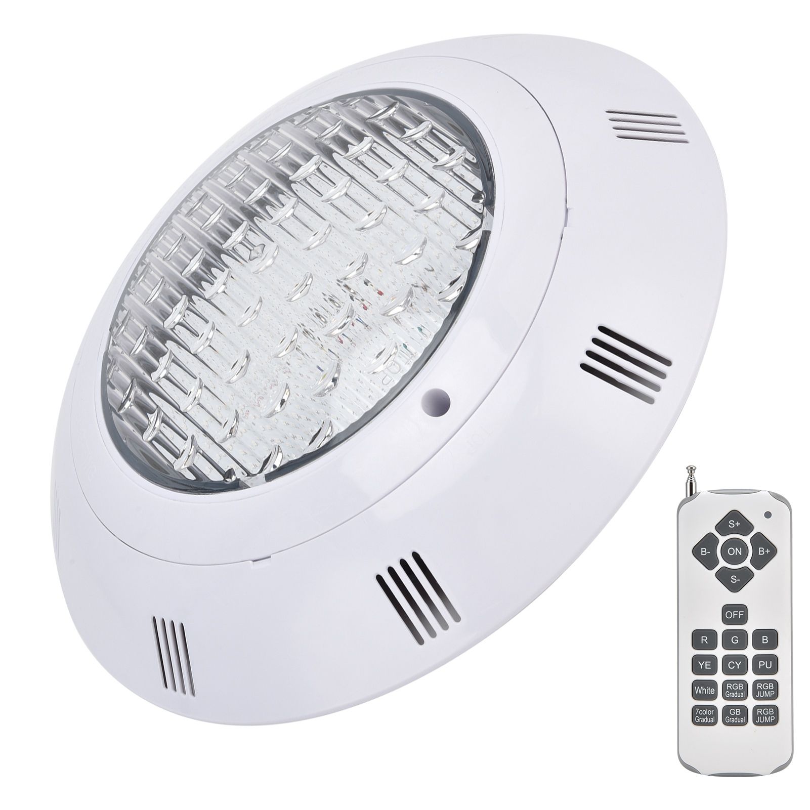 Waterproof LED Swimming Pool Light WallMounted RGB 18 Key Remote Control view 3