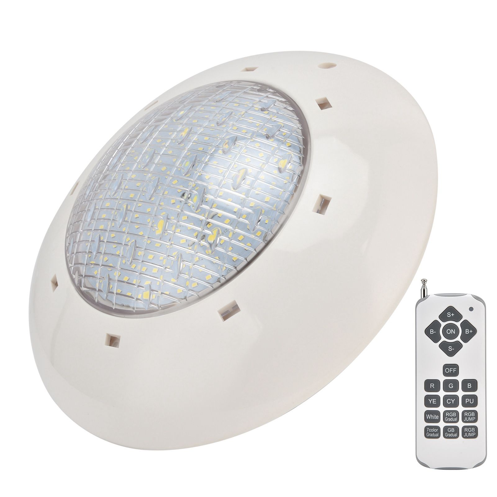 IP68 Waterproof LED Swimming Pool Light Colorful RGB Wall Mounted Underwater view 3
