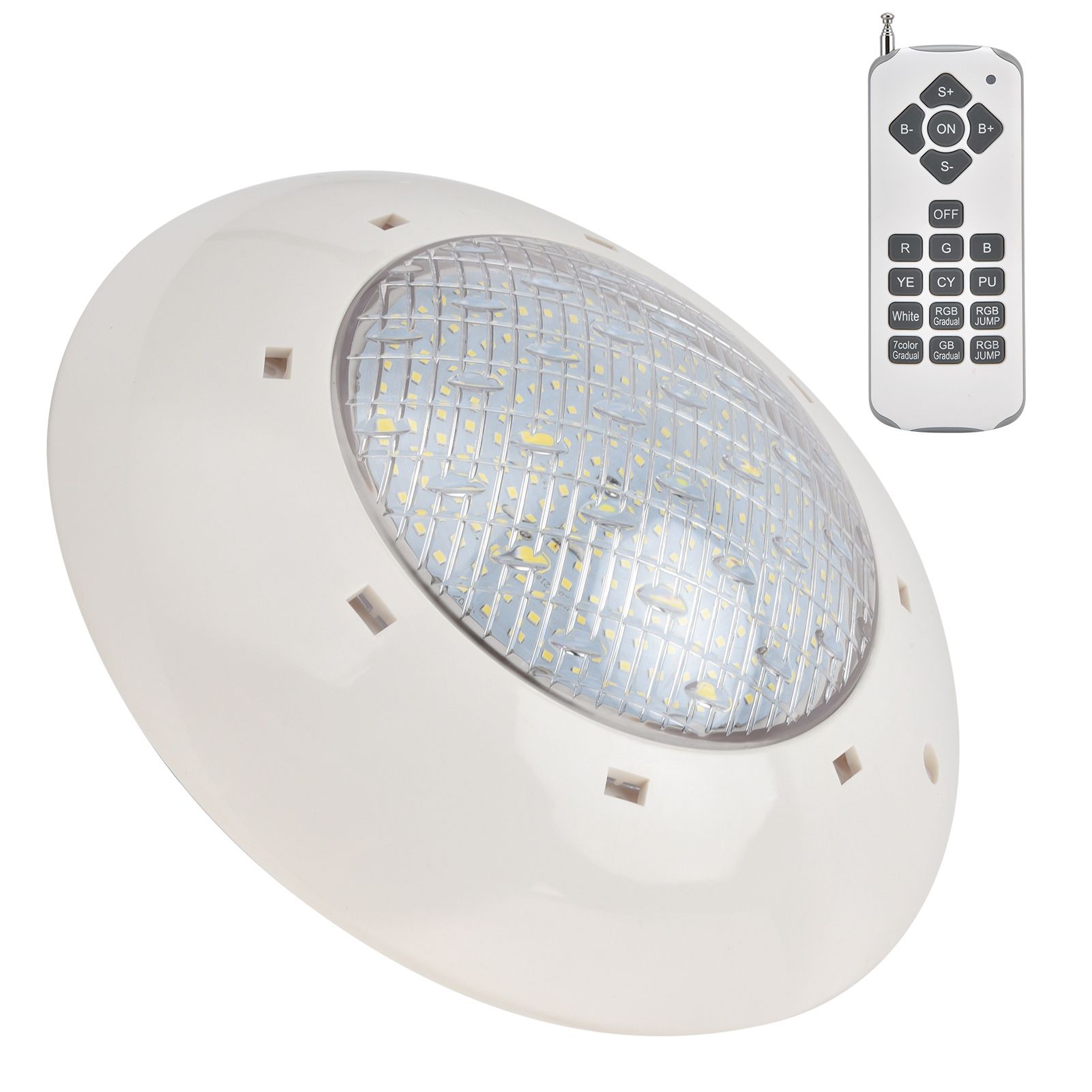 IP68 Waterproof LED Swimming Pool Light Colorful RGB Wall Mounted Underwater view 9