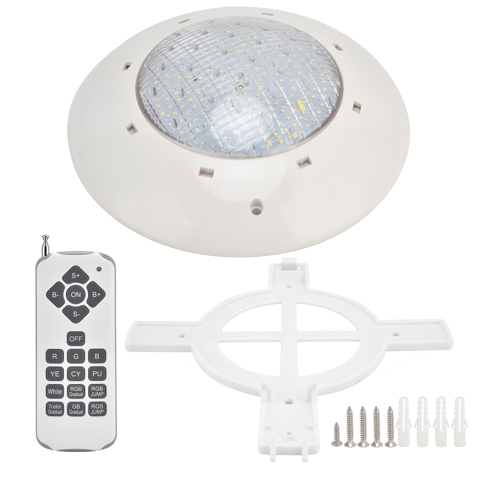 IP68 Waterproof LED Swimming Pool Light Colorful RGB Wall Mounted Underwater view 2