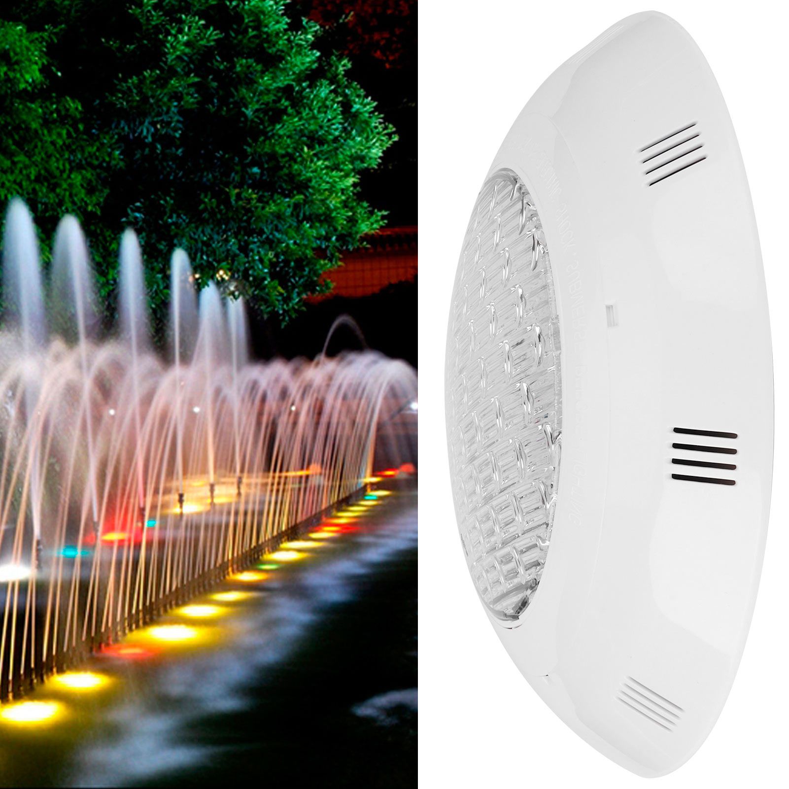 LED Pool Light IP68 Waterproof High Brightness WallMounted Underwater Light view 9