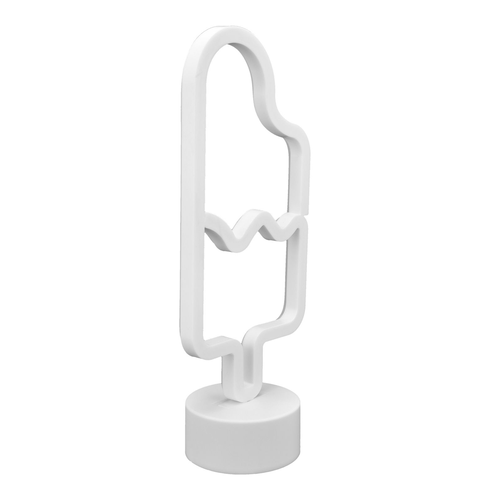 LED Neon Lamp Cute Ice Cream Neon Sign Light with Base Baby's Room Bar Party view 10