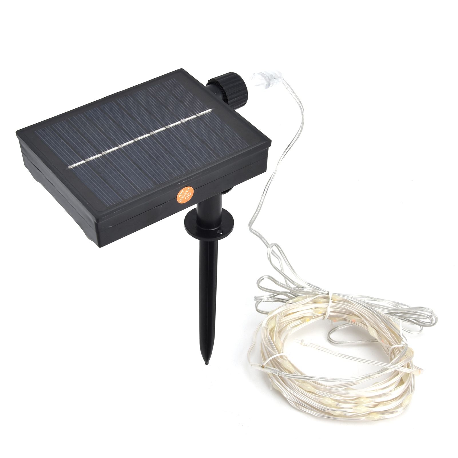 96LEDs Colorful String Lights 8 Modes Solar Powered Waterproof Remote view 8