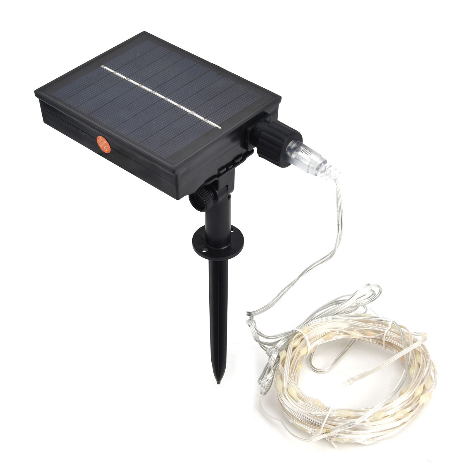 96LEDs Colorful String Lights 8 Modes Solar Powered Waterproof Remote view 9