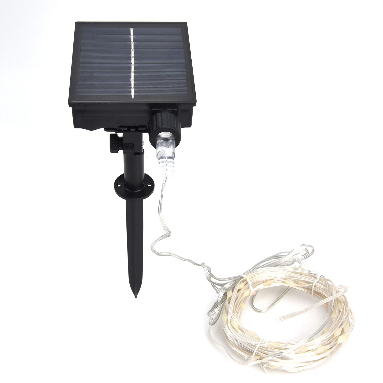 96LEDs Colorful String Lights 8 Modes Solar Powered Waterproof Remote view 10
