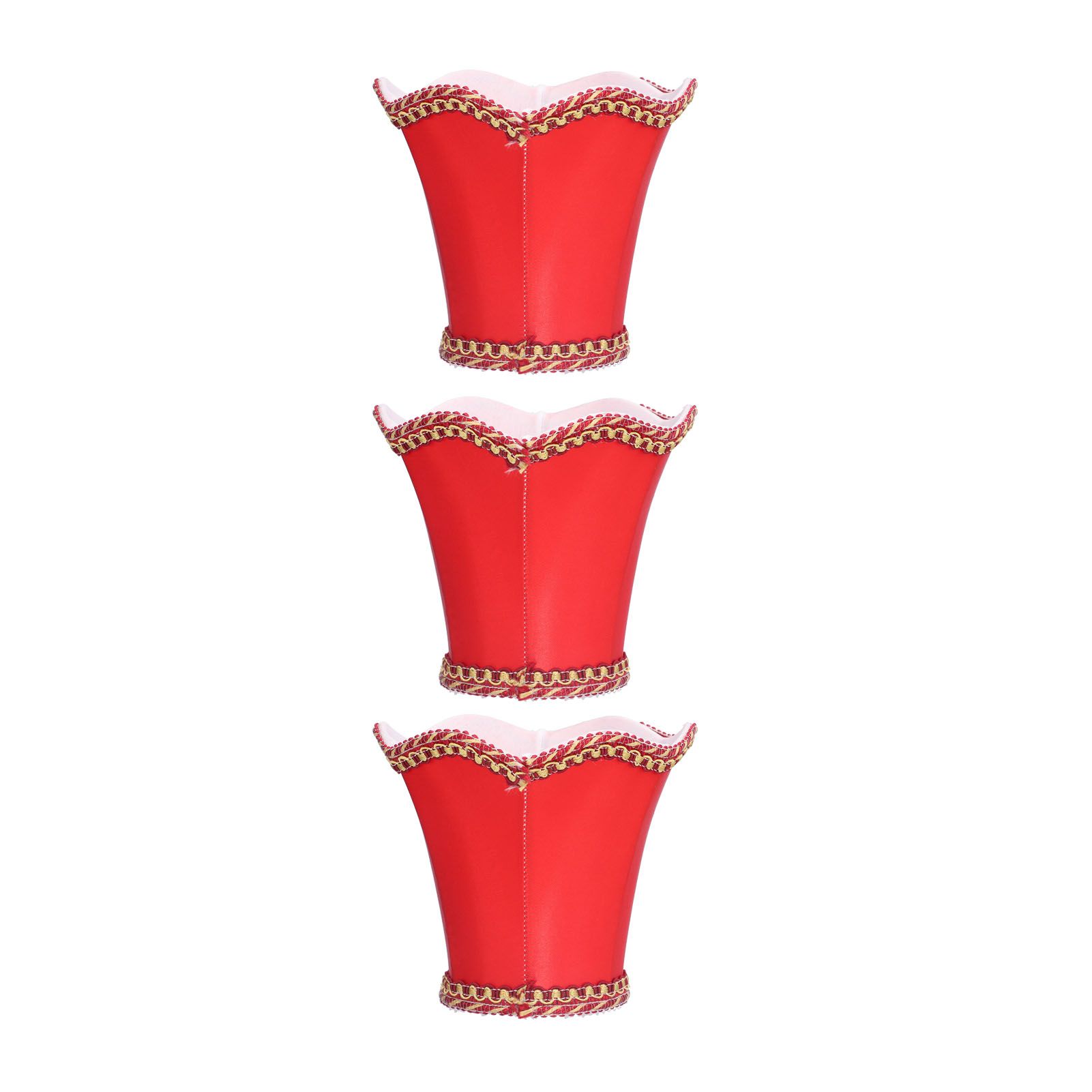 3Pcs E14 Fabric Lamp Shade Modern ClipOn Lampshade for Home Wall Candle Lamps view 3