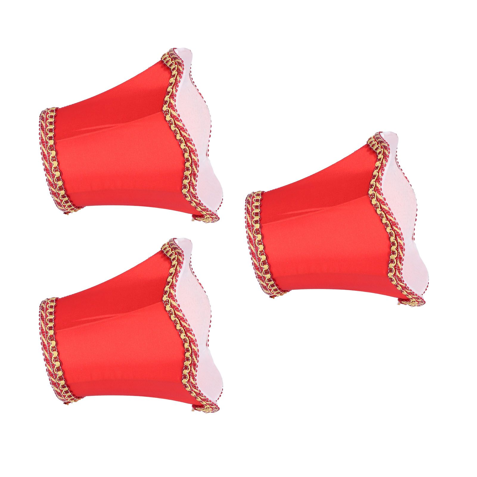 3Pcs E14 Fabric Lamp Shade Modern ClipOn Lampshade for Home Wall Candle Lamps view 8
