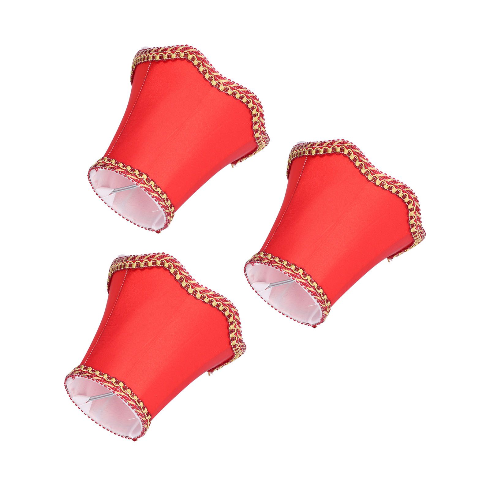 3Pcs E14 Fabric Lamp Shade Modern ClipOn Lampshade for Home Wall Candle Lamps view 9