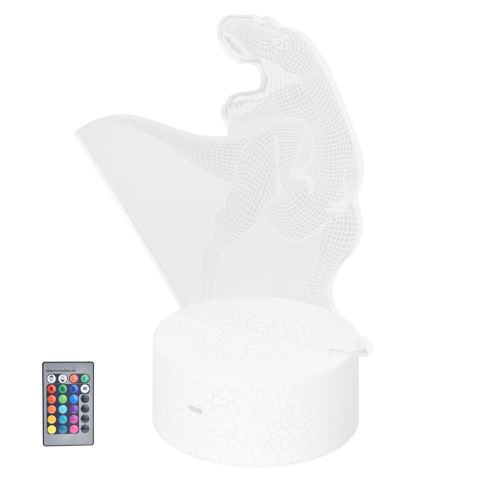 16 Colors Dimmable Lamp RGB 4 Modes Touch Night Light with Remote Control view 10