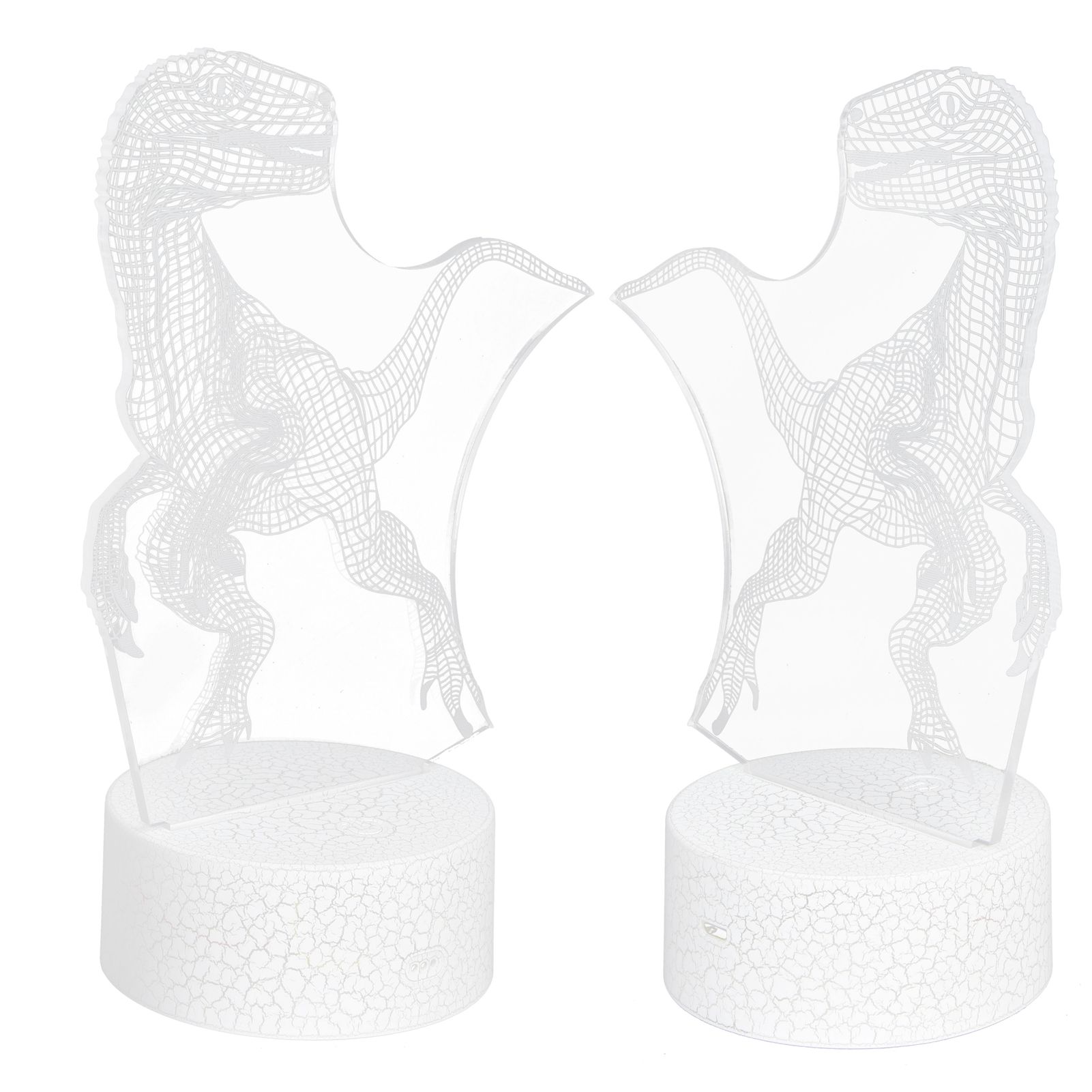 Dinosaur Lamp 16 Color 5 Levels Brightness 4 Modes Nightlight Decor for Living view 7