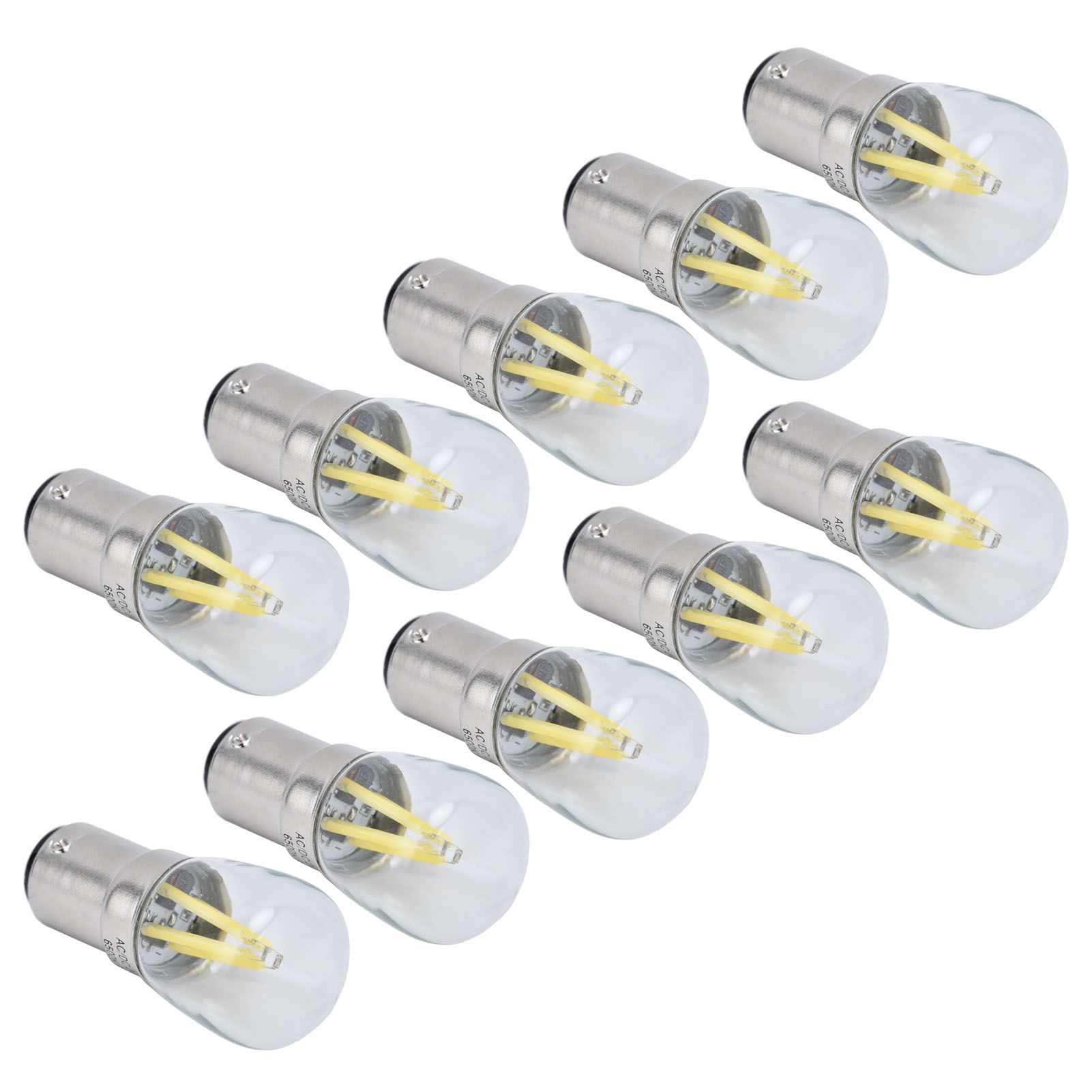 10Pcs 2W B15D Bulb 6500K Light Bulbs for Chandelier Wall Lamps Table Lamps view 3