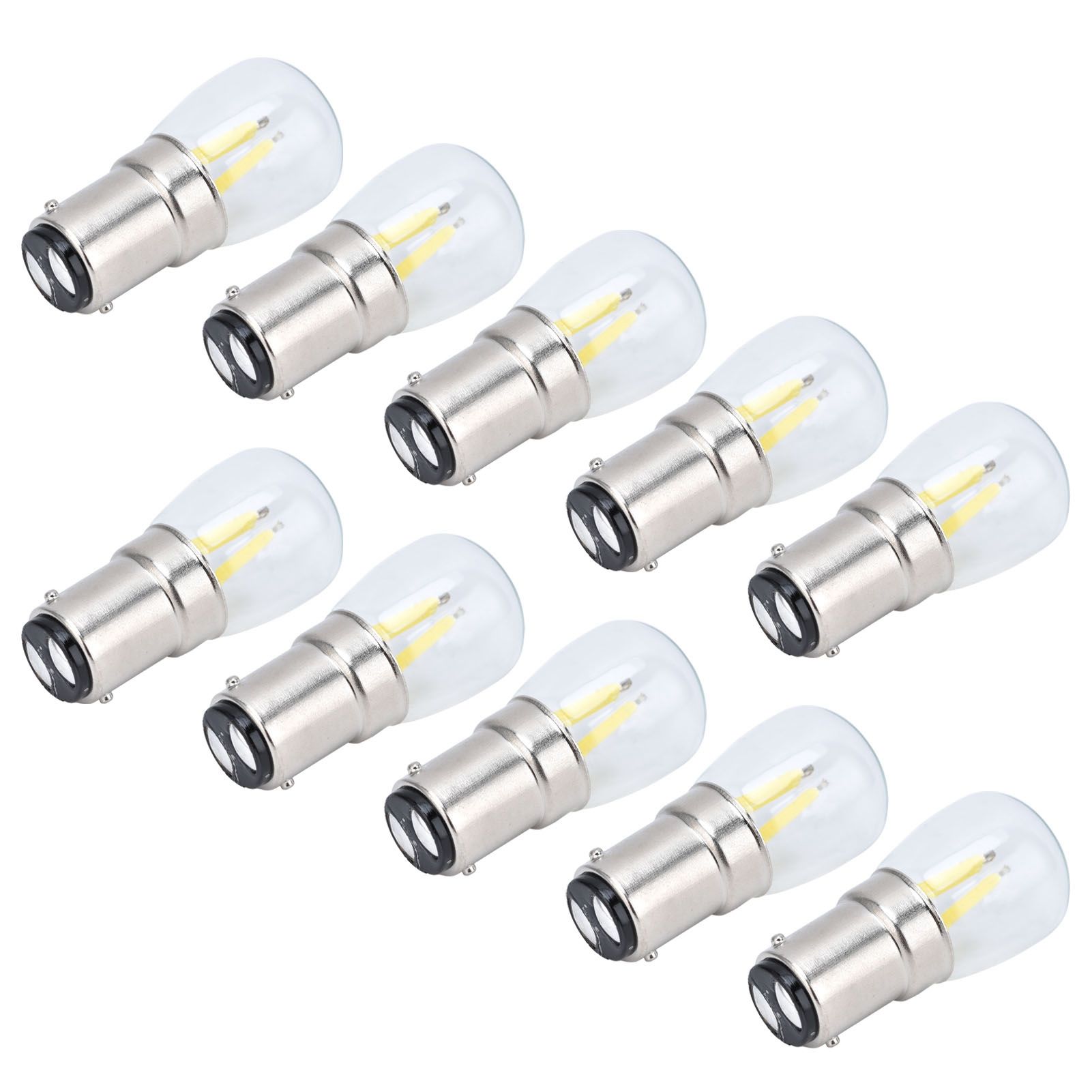 10Pcs 2W B15D Bulb 6500K Light Bulbs for Chandelier Wall Lamps Table Lamps view 6