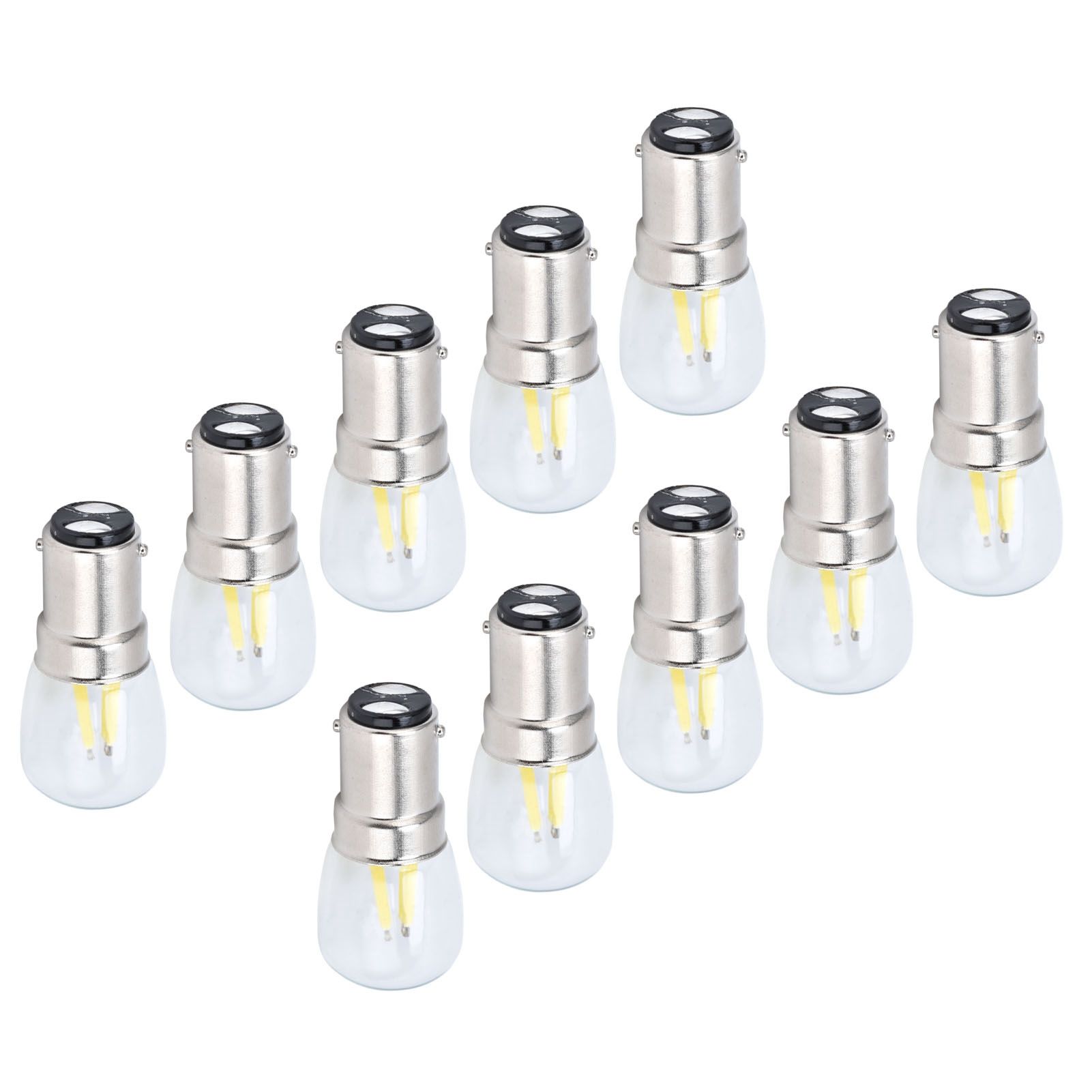10Pcs 2W B15D Bulb 6500K Light Bulbs for Chandelier Wall Lamps Table Lamps view 7