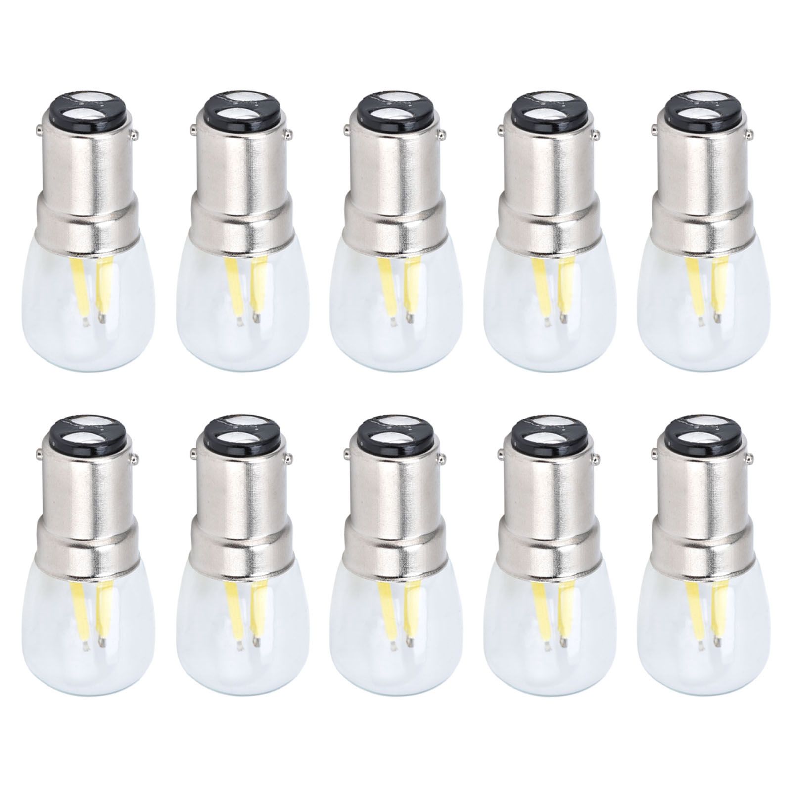 10Pcs 2W B15D Bulb 6500K Light Bulbs for Chandelier Wall Lamps Table Lamps view 8