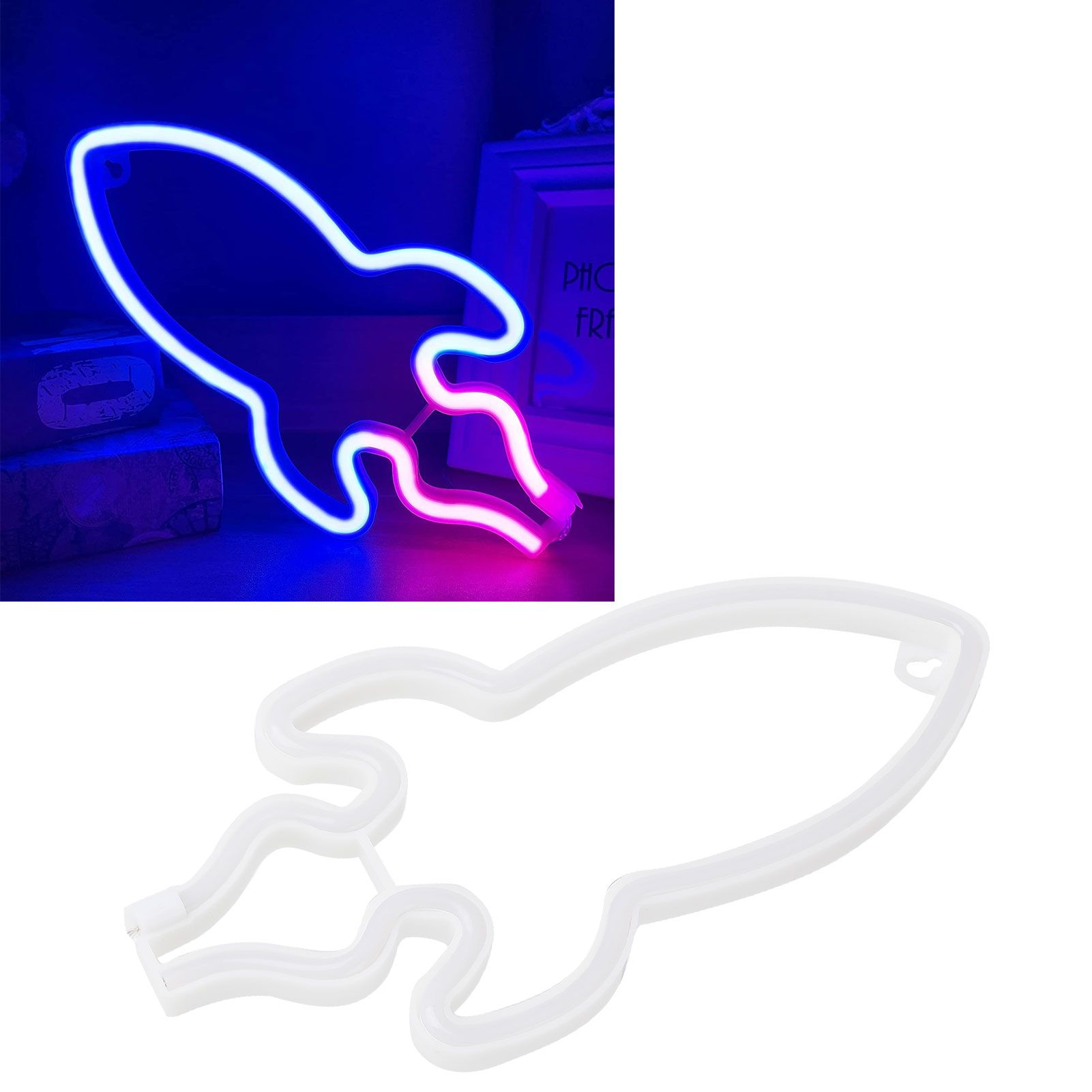 Neon Light LED Shape Two Color Decoration Neon Light for Home Holiday Birthday view 11