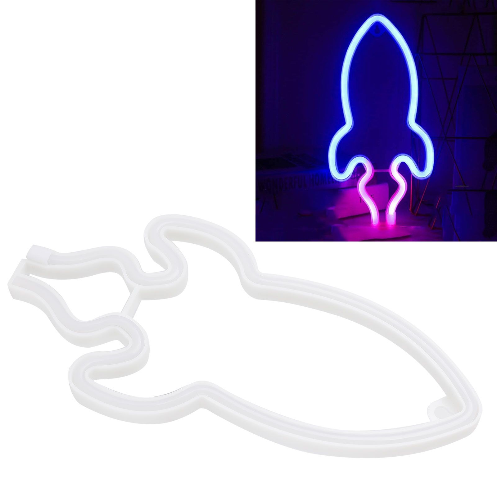 Neon Light LED Shape Two Color Decoration Neon Light for Home Holiday Birthday view 12